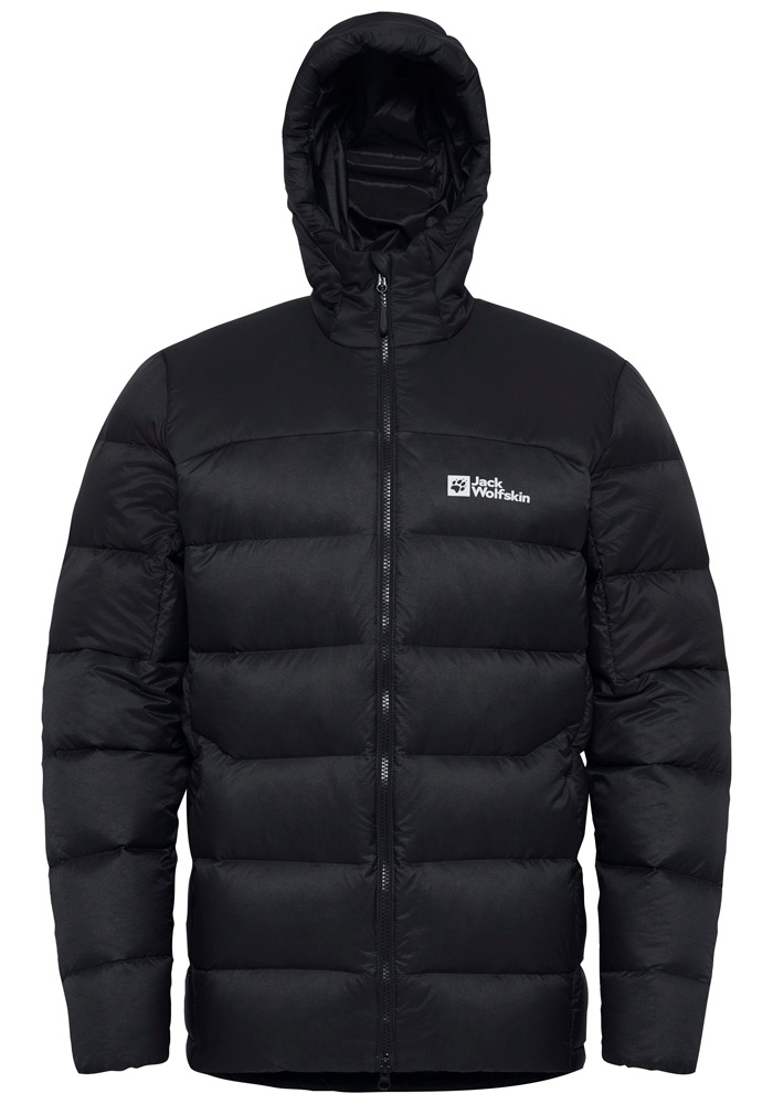 Jack Wolfskin Daunenjacke »NEBELHORN DOWN HOODY M RDS«, mit Kapuze