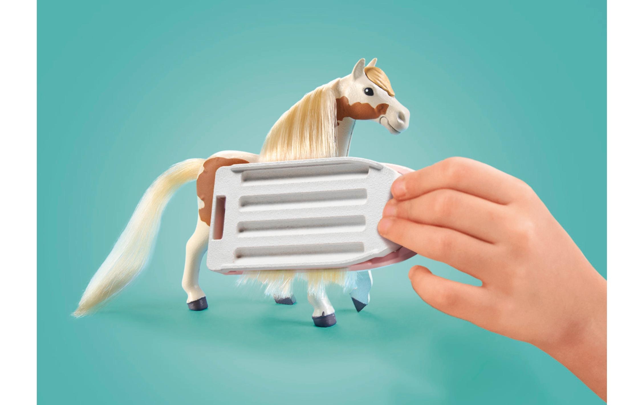 Playmobil® Spielbausteine »Horses of Waterfall Ellie & Pferd mit Kreppeisen 71639«, (33 St.)