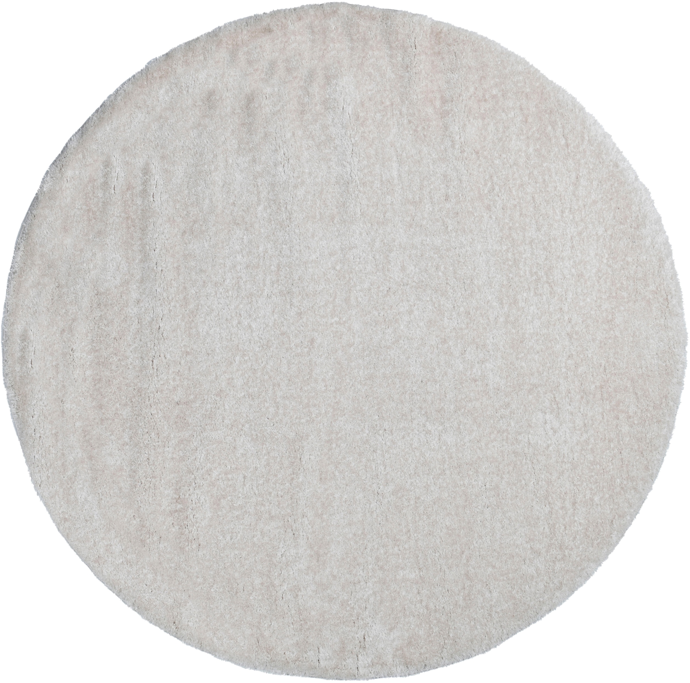 Hochflor-Teppich »Malin«, rund, Uni-Farben, leicht glänzend, besonders flauschig durch...