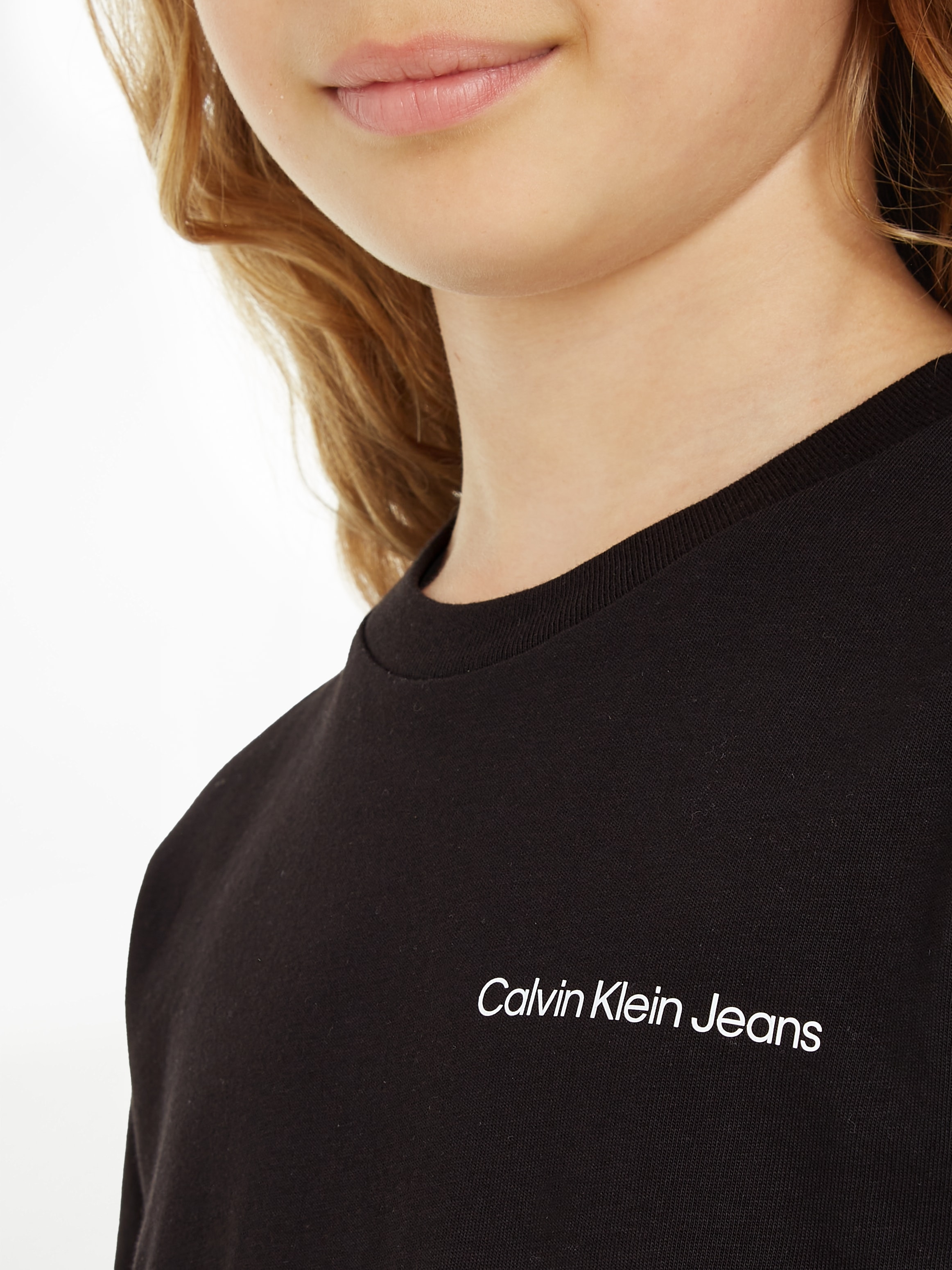 ✵ Calvin Klein Jeans T-Shirt »CHEST INST. LOGO SS T-SHIRT«, mit Logodruck  günstig kaufen | Jelmoli-Versand