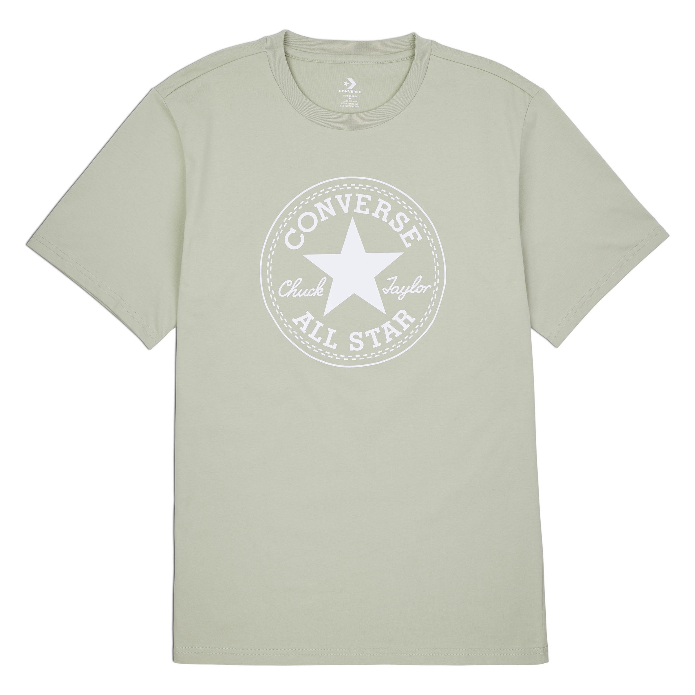 Converse T-Shirt »CONVERSE GO-TO ALL STAR PATCH STANDARD-FIT T-SHIRT«, (1 tlg.), Unisex