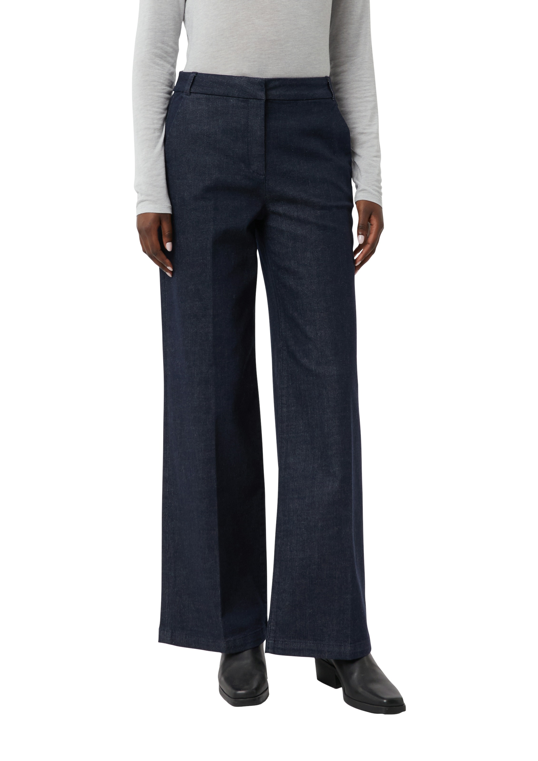 Comma Caprihose mit weitem Bein