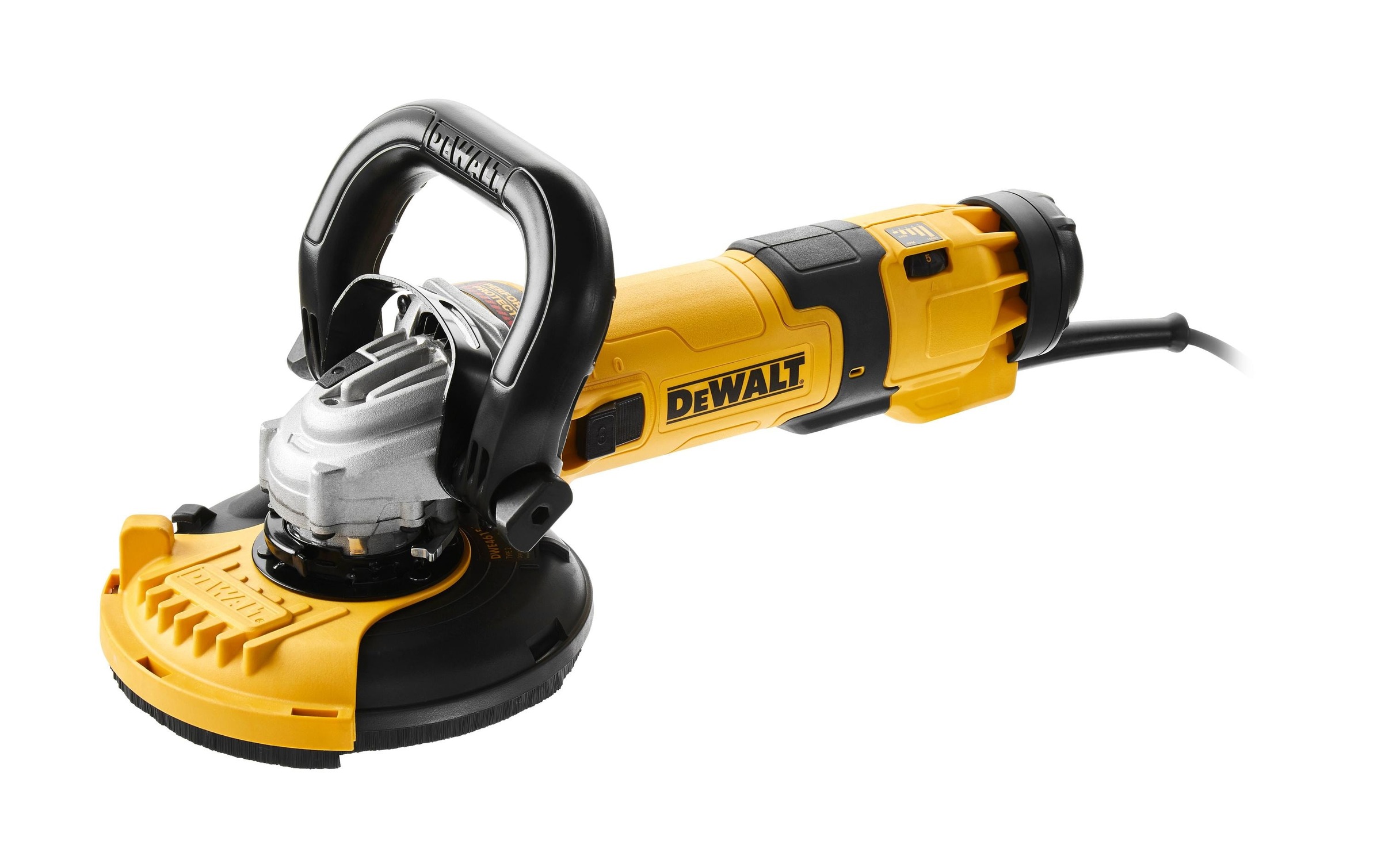 DeWalt Akku-Winkelschleifer »DWE4257KT«, Werkzeugkoffer