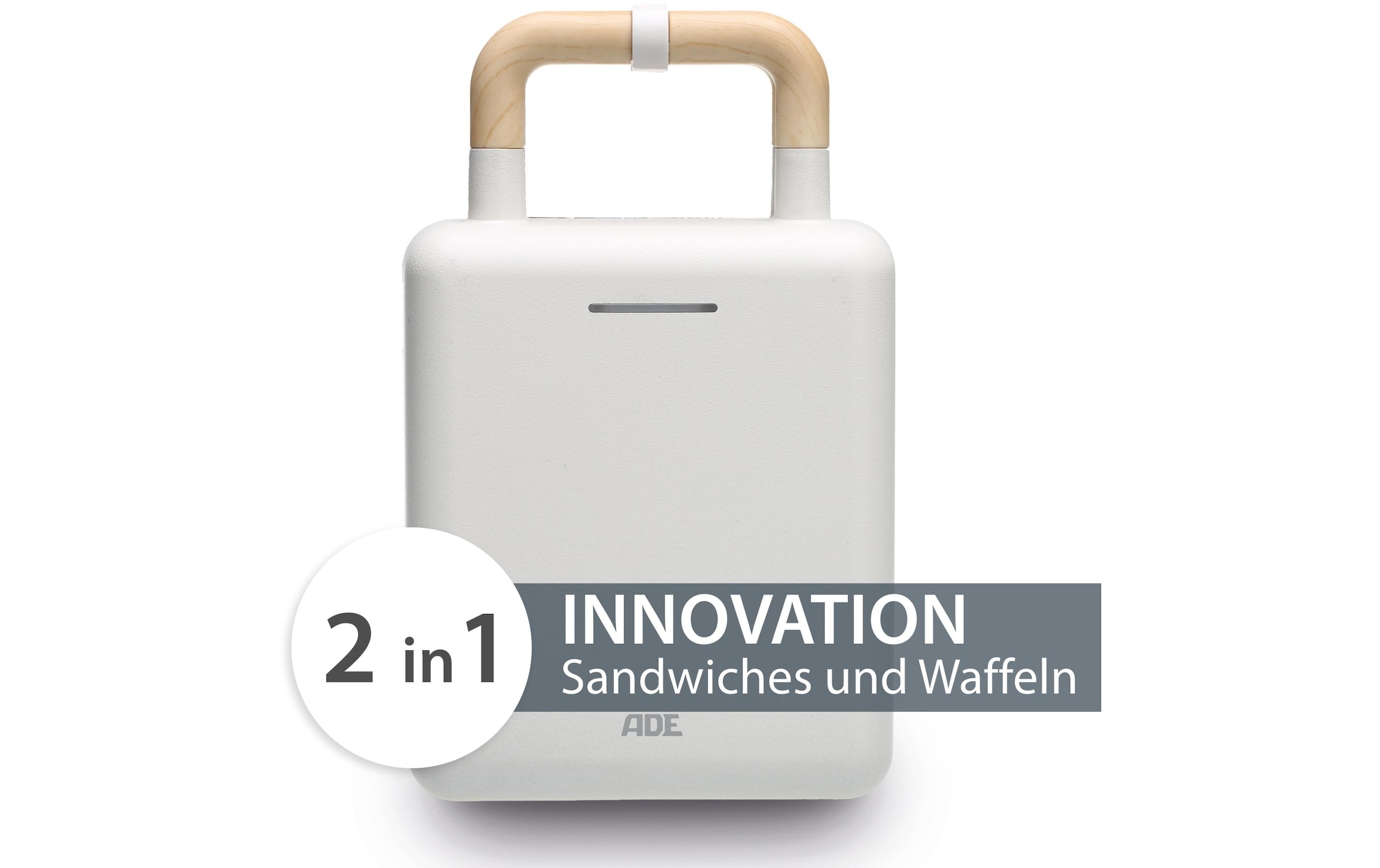 ADE Waffeleisen »Weiss«, 600 W