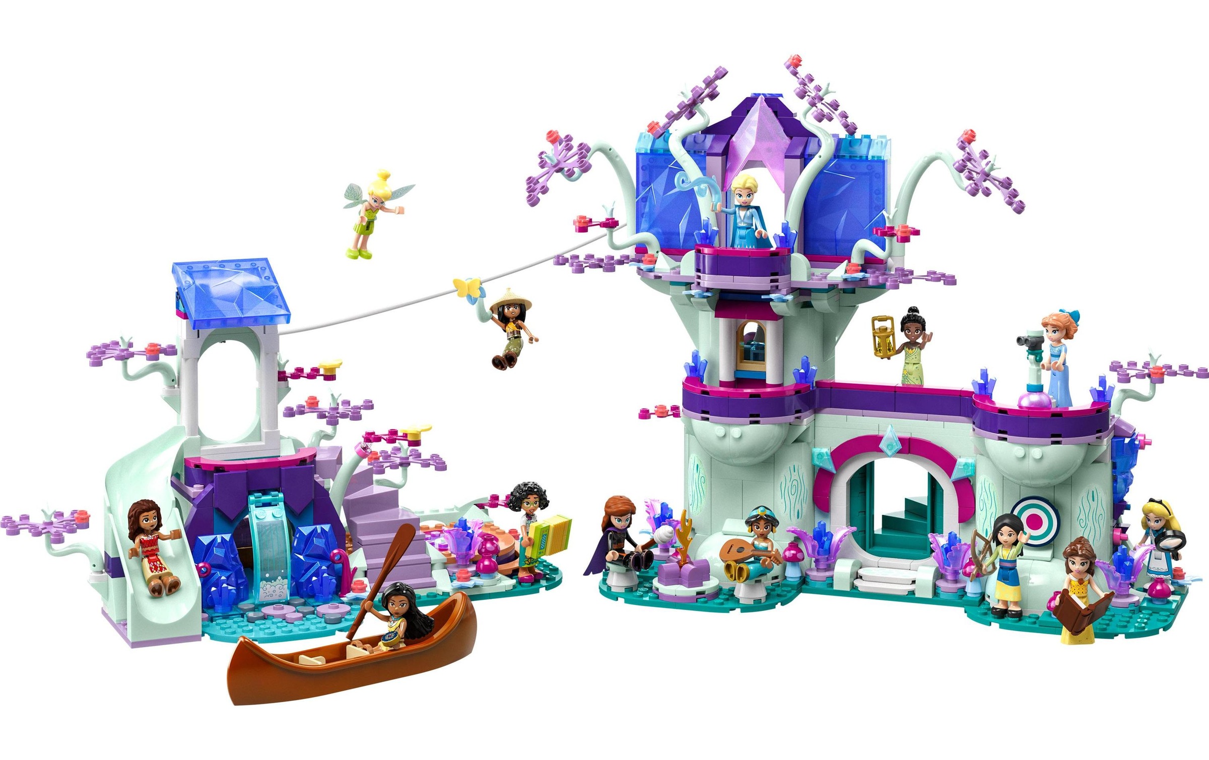LEGO® Spielbausteine »Disney Das verzauberte«, (1016 St.)