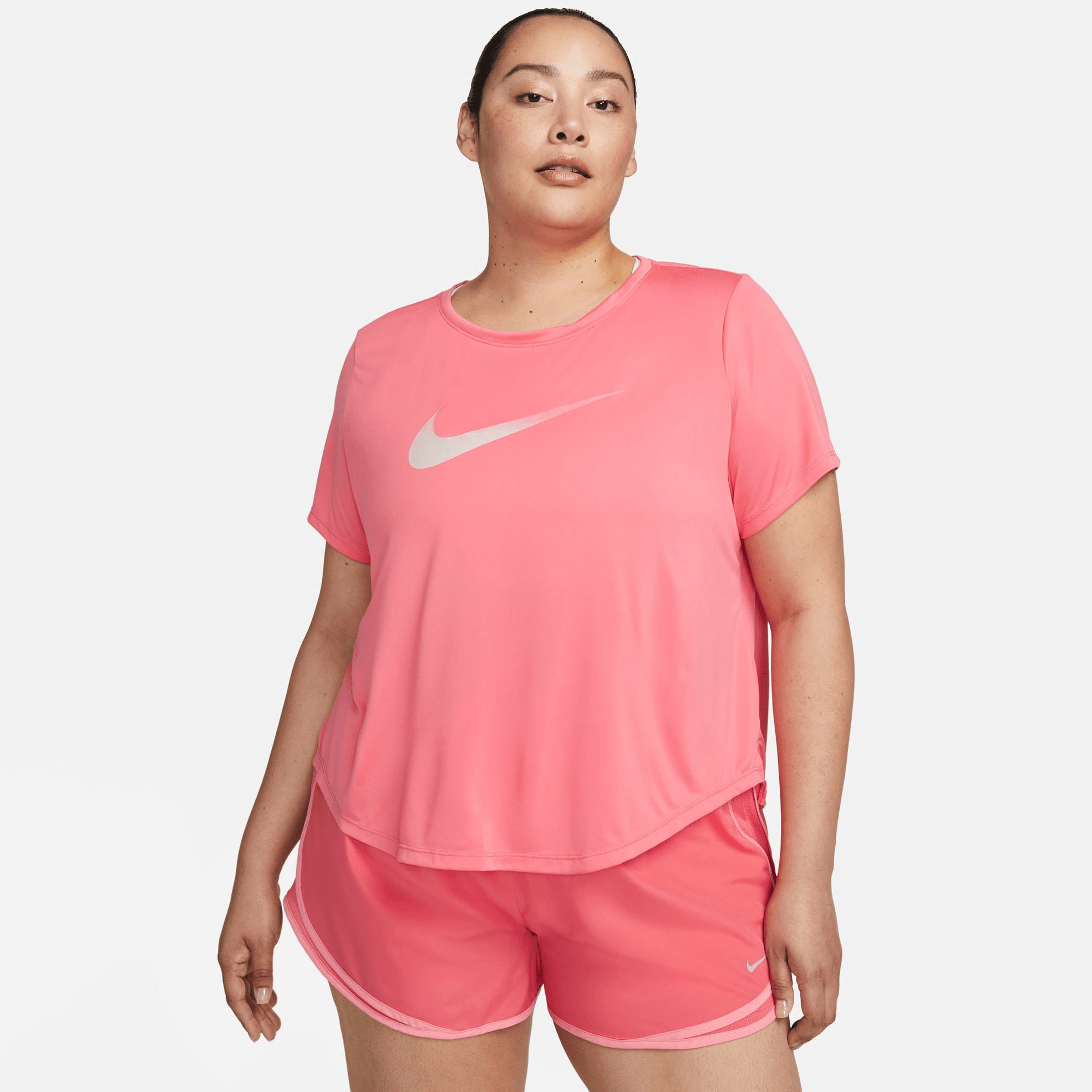 Nike Laufshirt »One Dri-FIT Swoosh Women's Short-Sleeved Top (Plus)« online  bestellen bei Jelmoli-Versand Schweiz