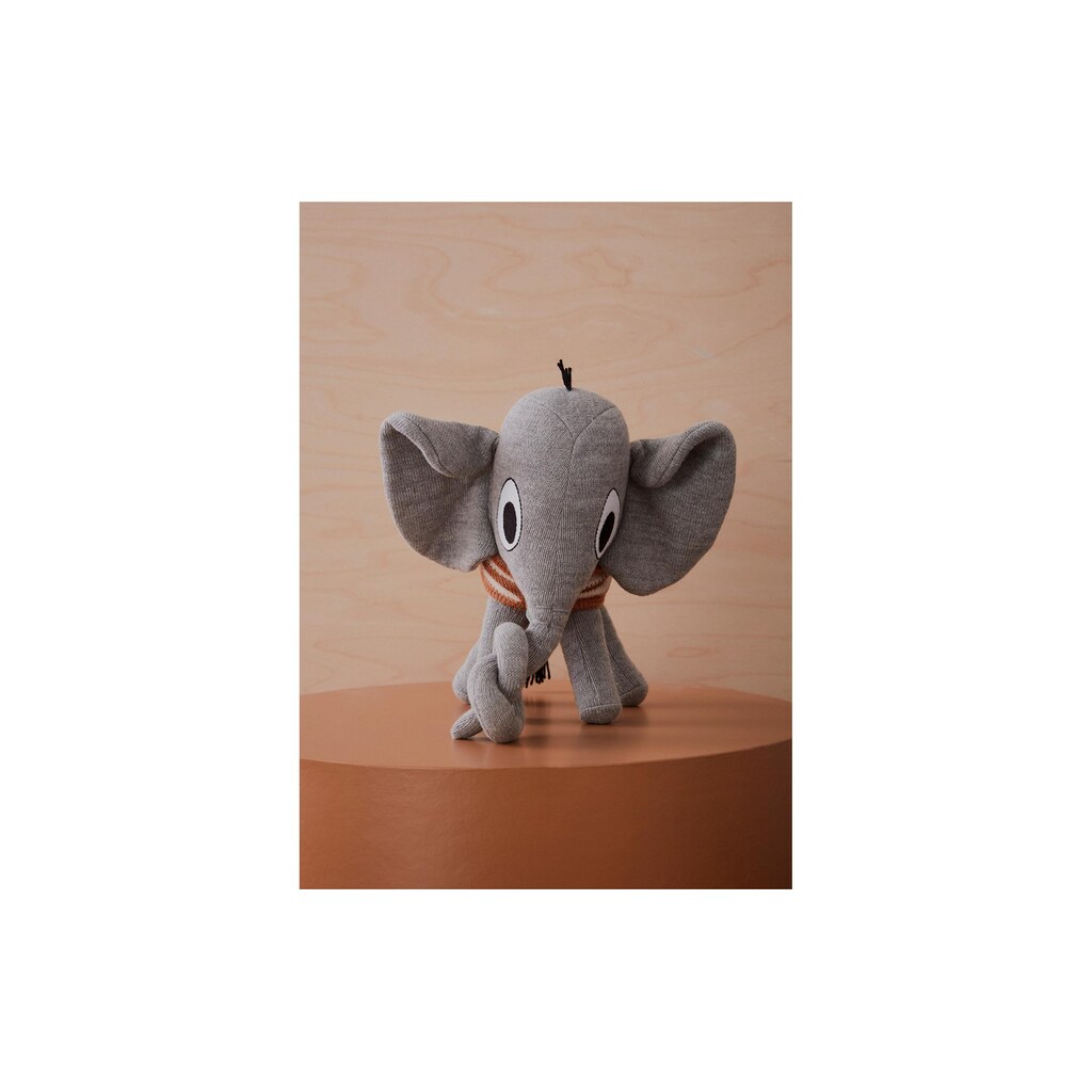 OYOY Plüschfigur »Elephant Henry 23 cm, Grau/Orange«