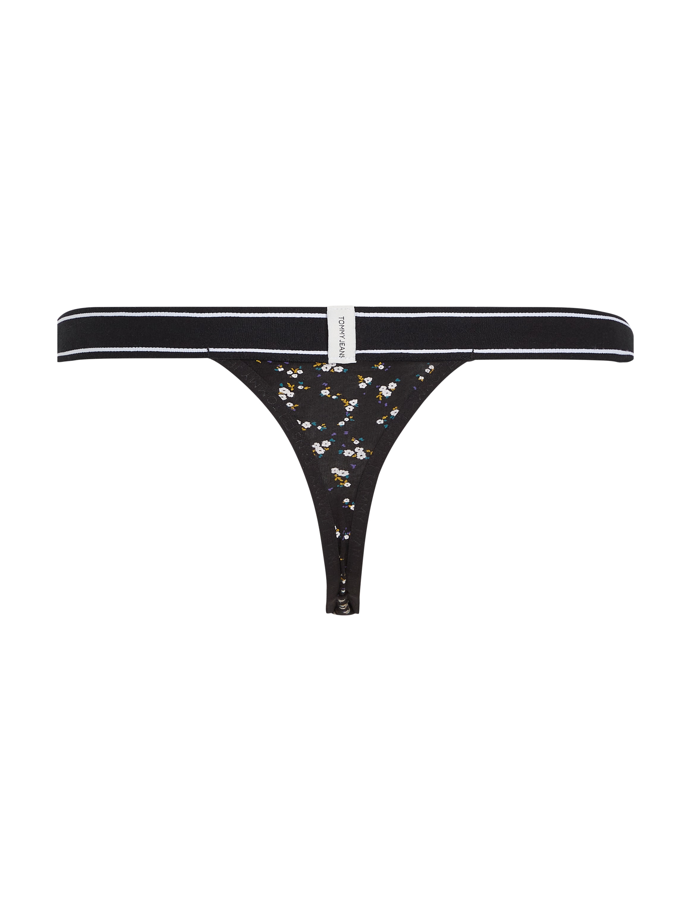 Tommy Hilfiger Underwear Tanga »TANGA THONG PRINT«, mit Blumenprint, Logoschriftzug