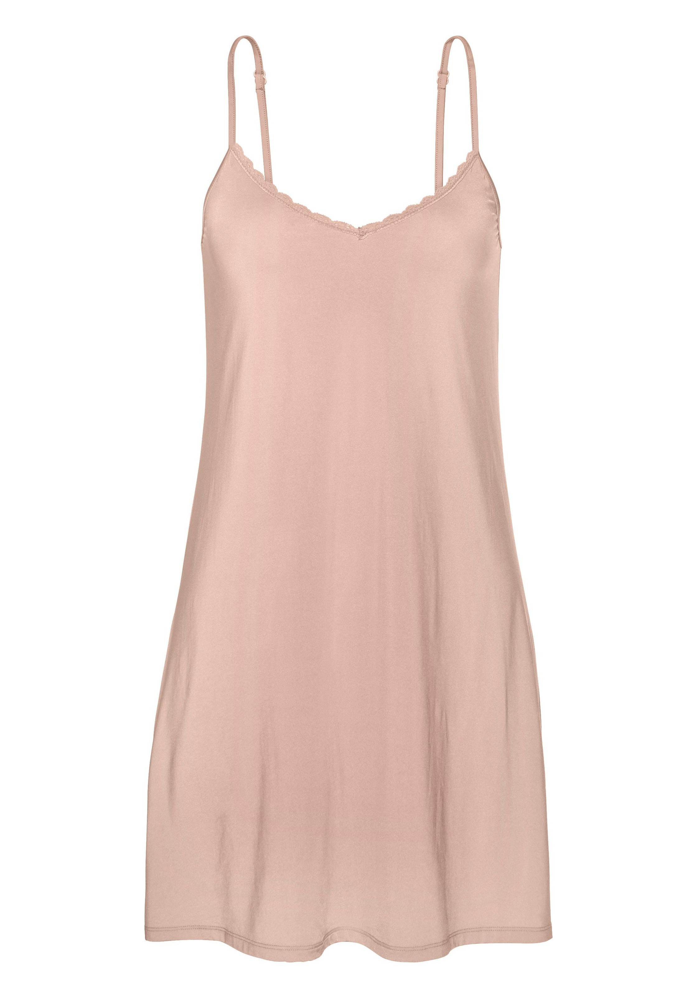 Nuance Unterkleid aus weich fliessendem Material, Basic Dessous