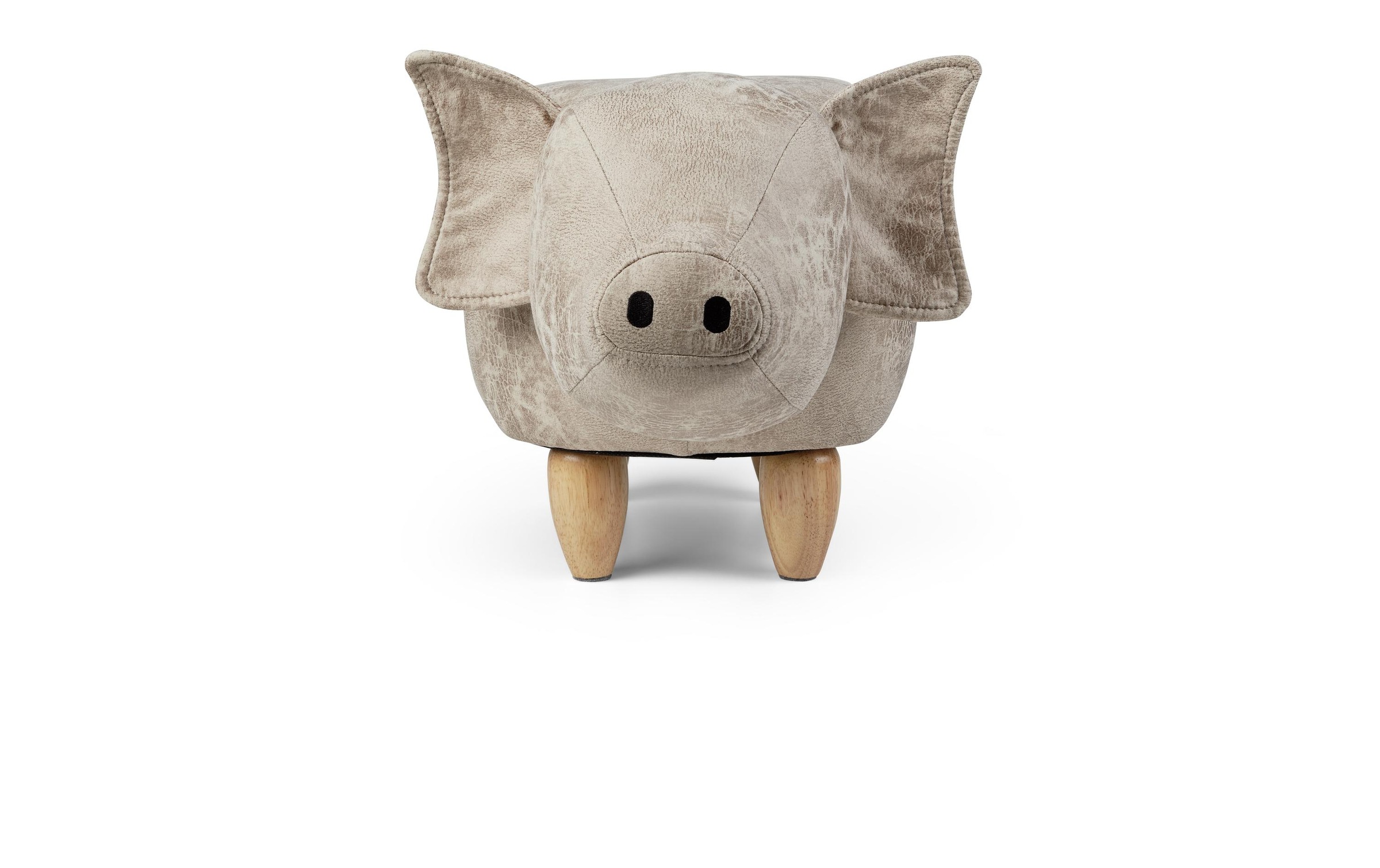 Hocker »zoosy Schwein Ernie Grau«