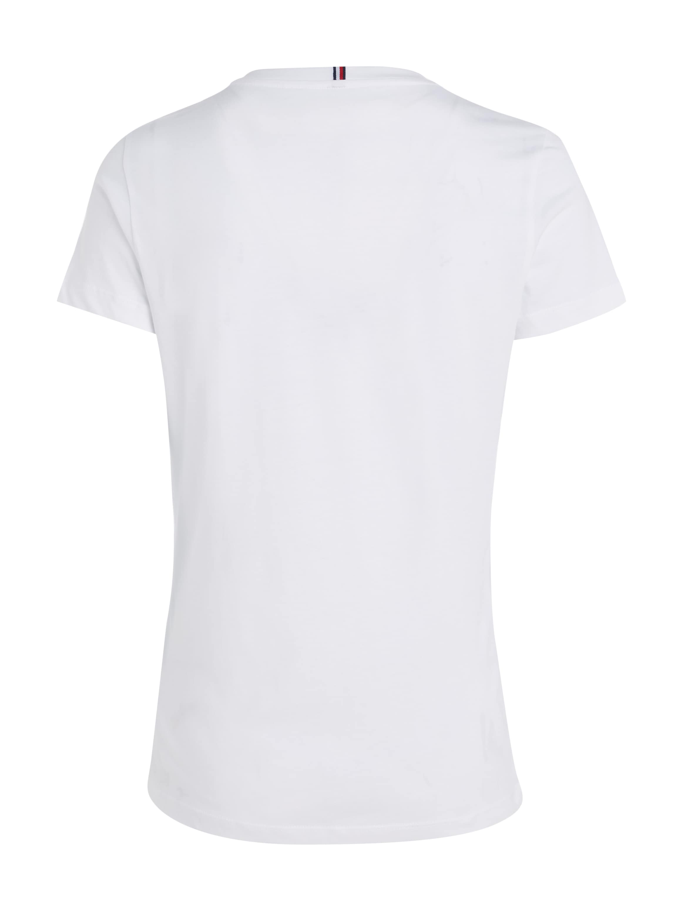 Tommy Hilfiger T-Shirt »HERITAGE CREW NECK TEE«, mit Tommy Hilfiger Logo-Flag auf der Brust