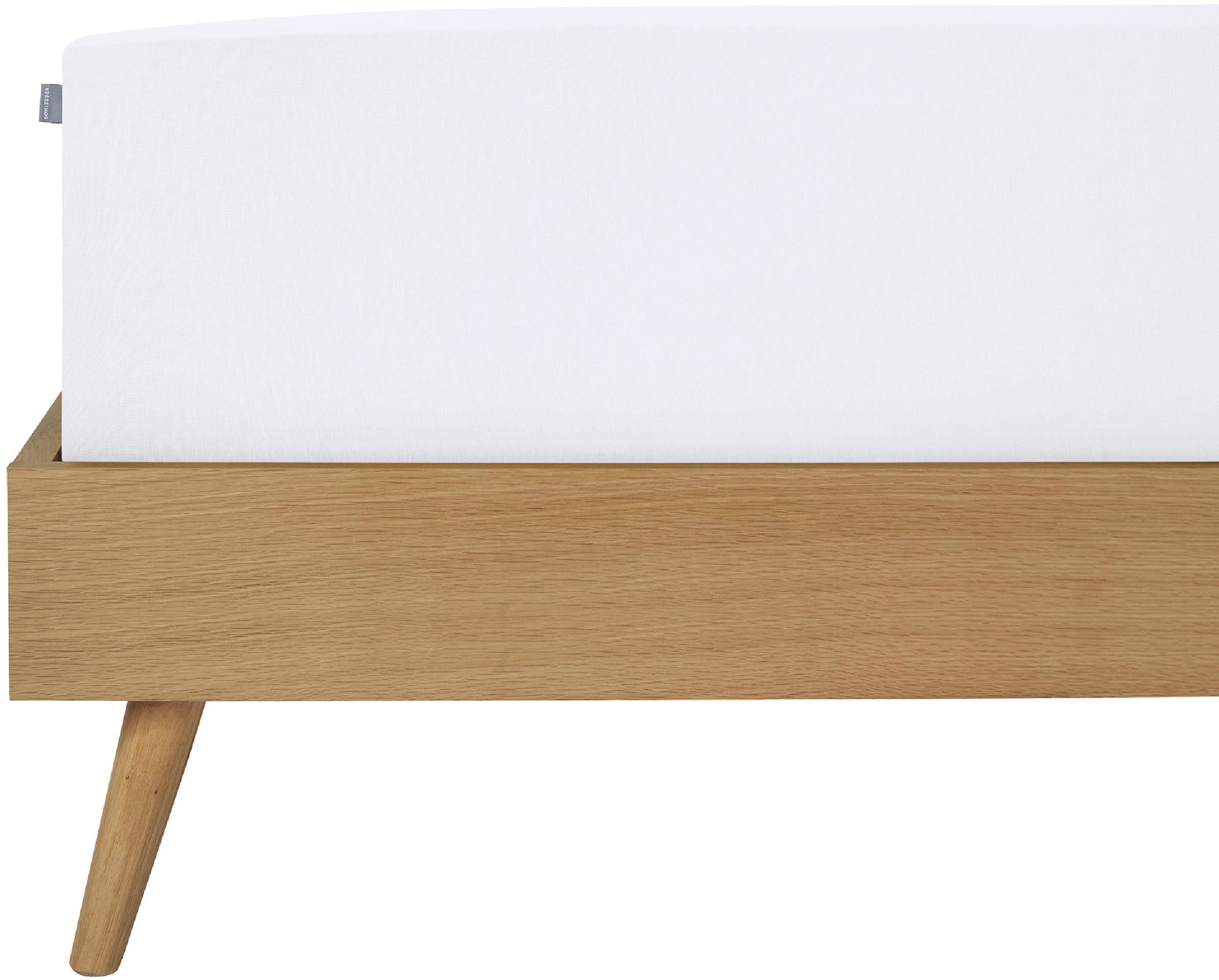 Schiesser Spannbettlaken »Elli aus 97% Baumwolle und 3% Elasthan«, für hohe Matratzen und Boxspringbetten, MADE IN GREEN by OEKO-TEX®