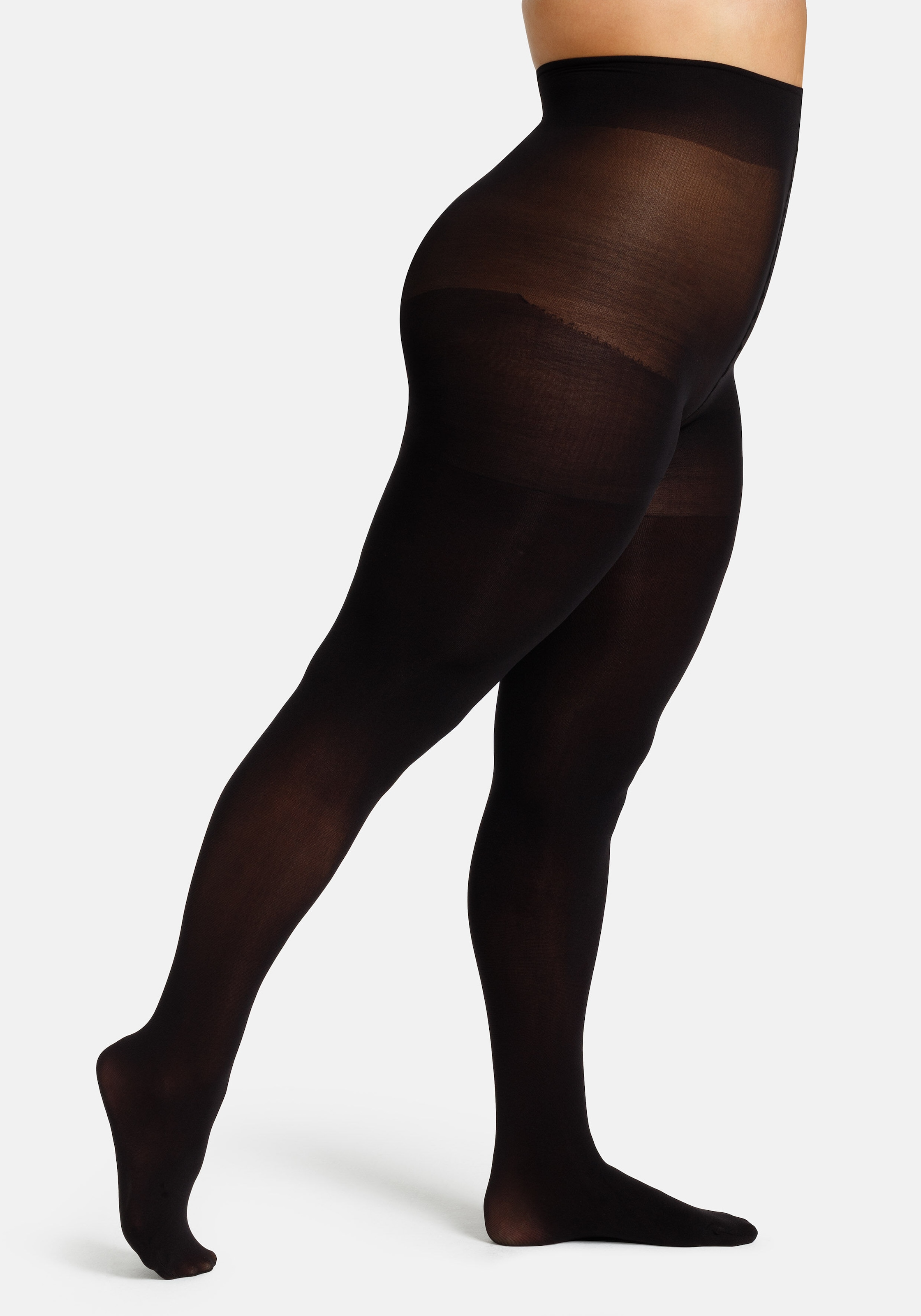 Camano Feinstrumpfhose »fine curvy«, mit grossen Grössen