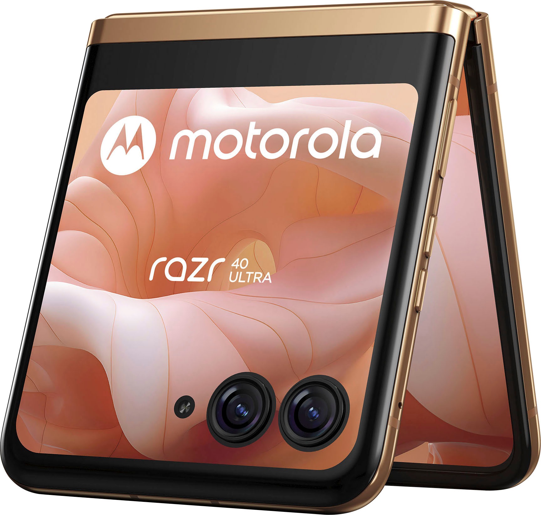Motorola Smartphone »Motorola razr40 ultra«, Peach Fuzz