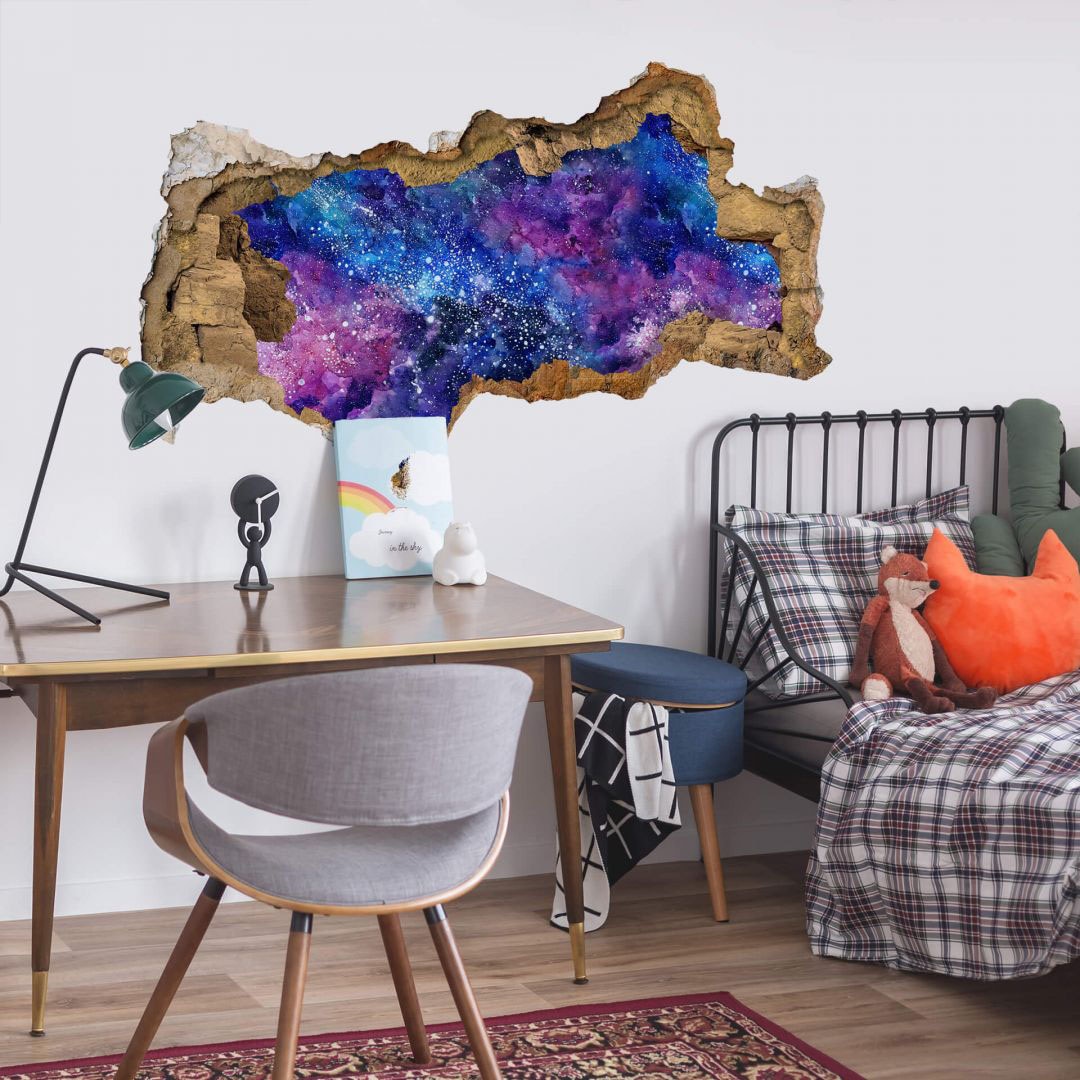 Jelmoli-Versand Sterne«, »Nebula (1 3D online | Wall-Art Wandtattoo St.) Sticker Weltall bestellen