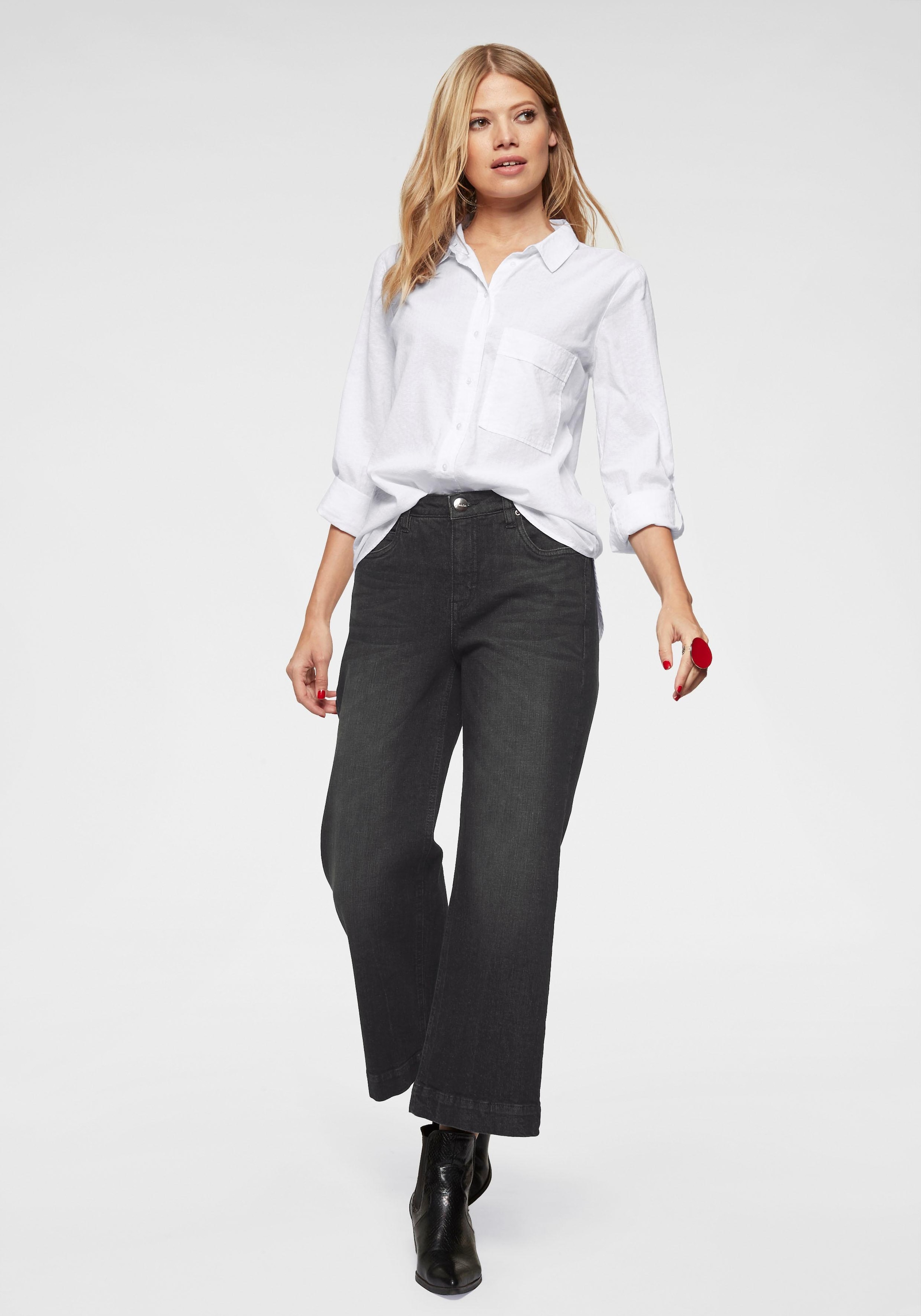 Aniston CASUAL Used-Waschung in Schweiz bestellen 7/8-Jeans, Jelmoli-Versand bei online