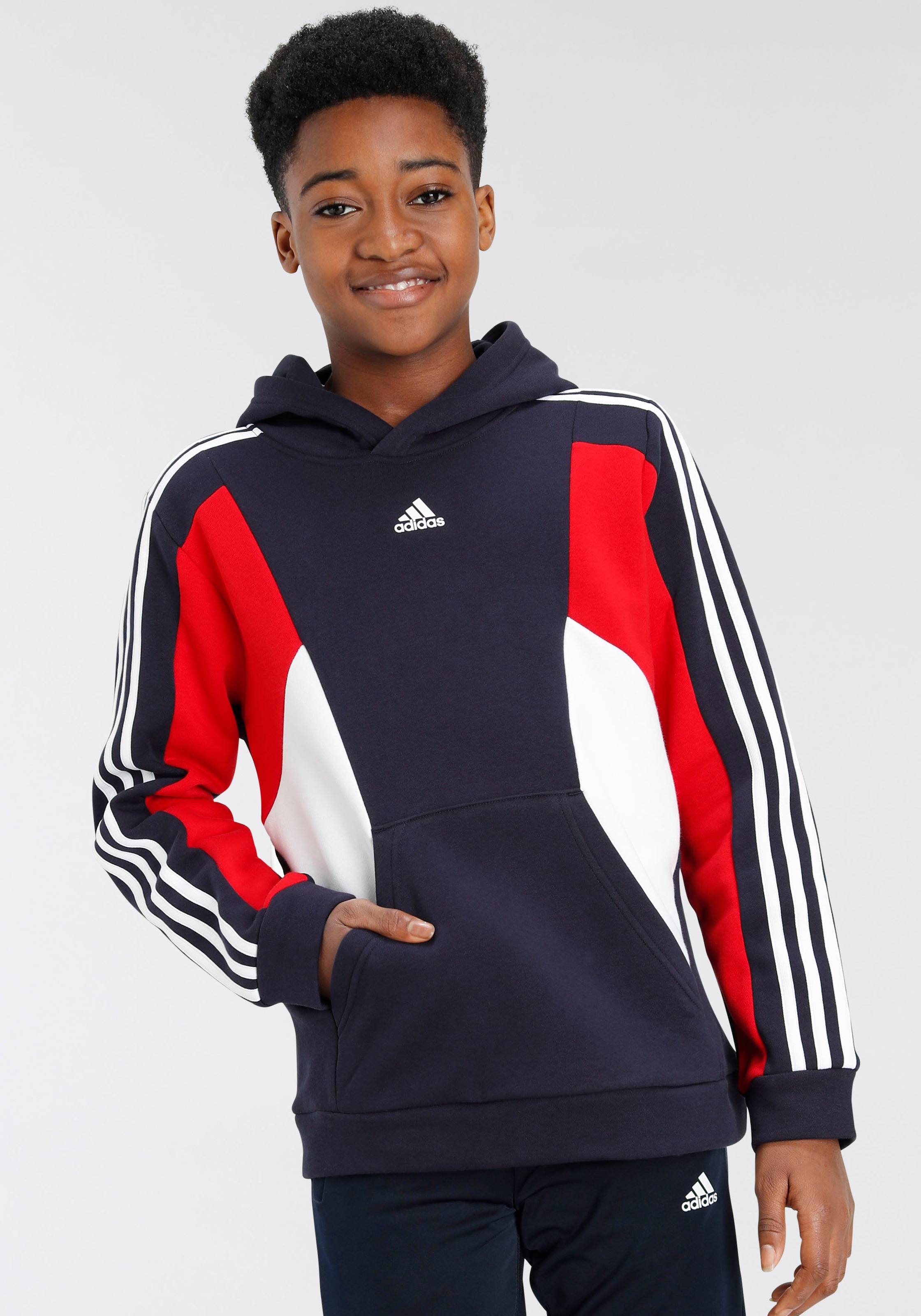 ✵ adidas Sportswear HOODIE« | 3STREIFEN »COLORBLOCK Sweatshirt günstig entdecken Jelmoli-Versand