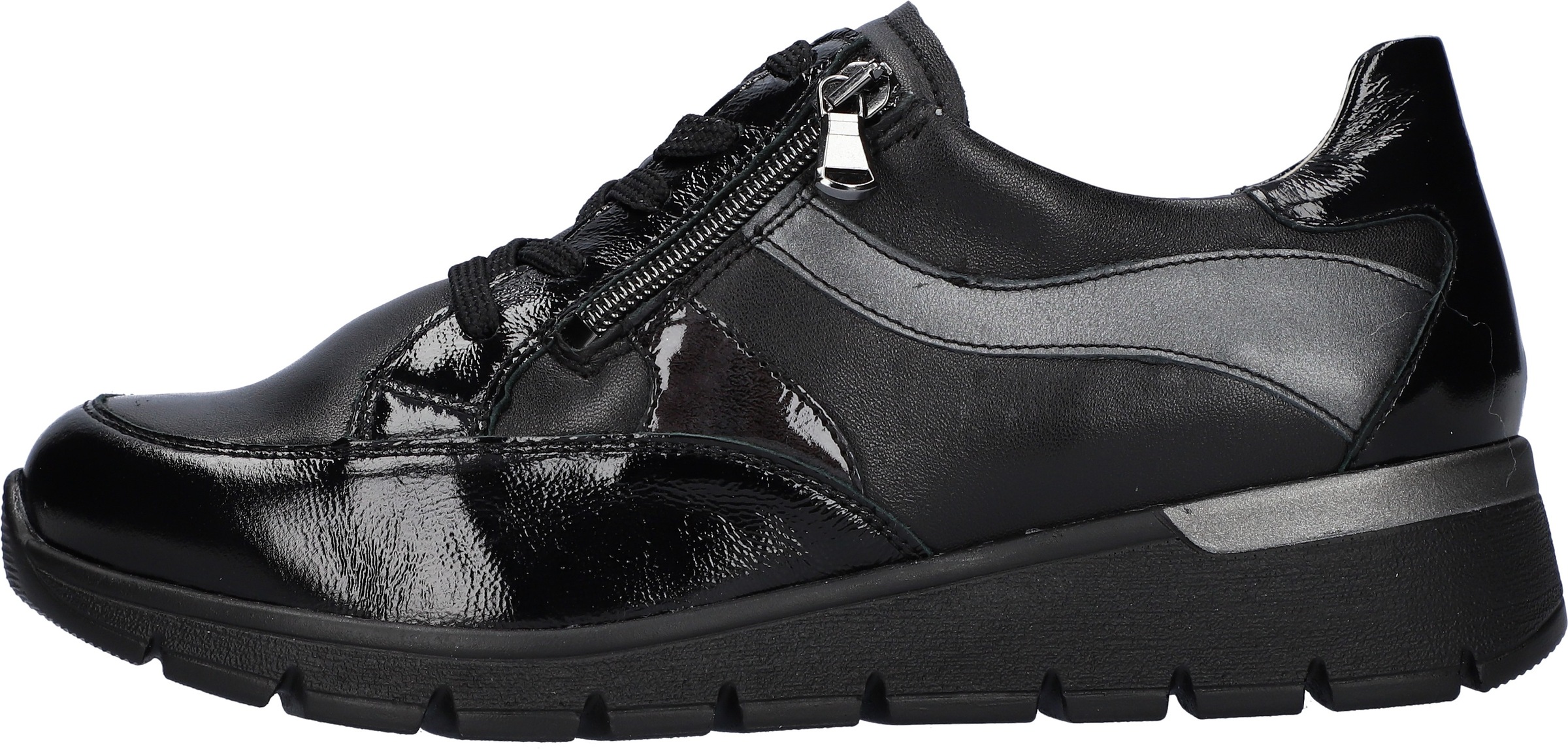 Waldläufer Sneaker »K-RAMONA«, Freizeitschuh, Halbschuh, Schnürschuh in Komfortweite K (=extraweit)
