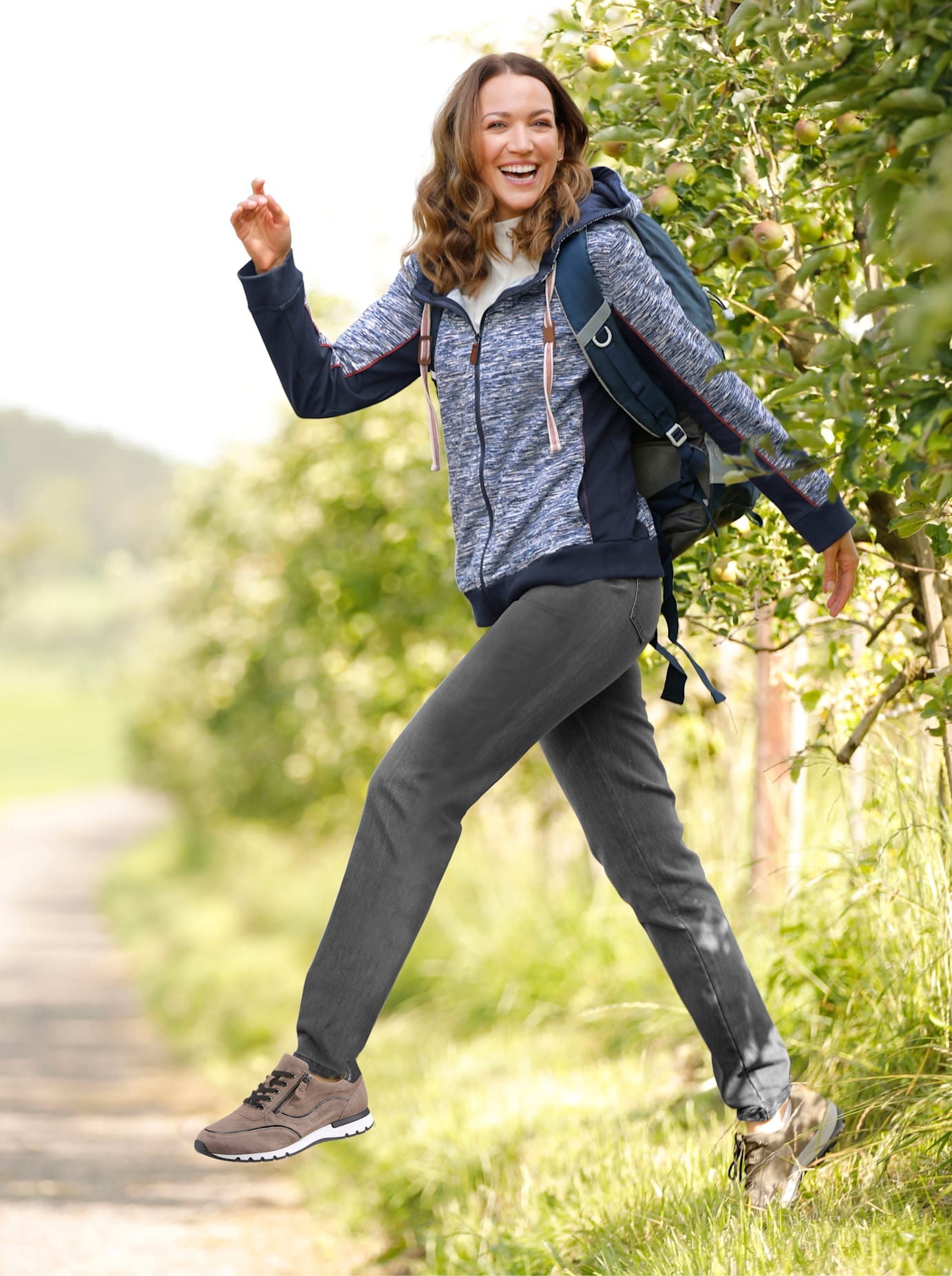 Casual Looks Shirtjacke »Sweatjacke« 1 Stk.