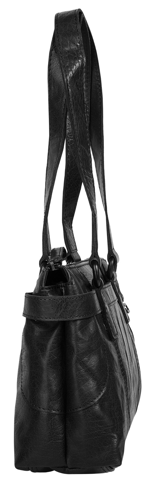 Spikes & Sparrow Henkeltasche, echt Leder