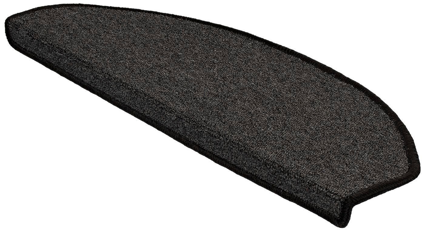OTTO home Stufenmatte "Blackburn, melierte Schlinge" halbrund 4 mm Höhe große Farbauswahl, selbstklebend, auch als Set 15 Stück