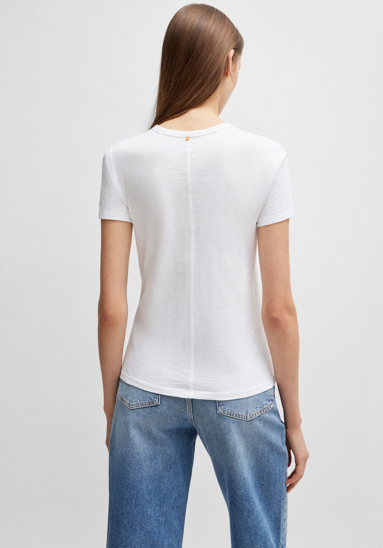 BOSS ORANGE T-Shirt »C_Esla«, mit Rundhalsausschnitt