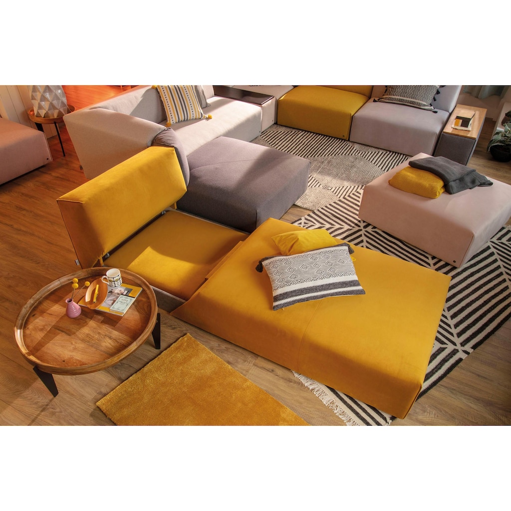 TOM TAILOR HOME Chaiselongue »ELEMENTS«, Sofaelement wahlweise mit Bettfunktion