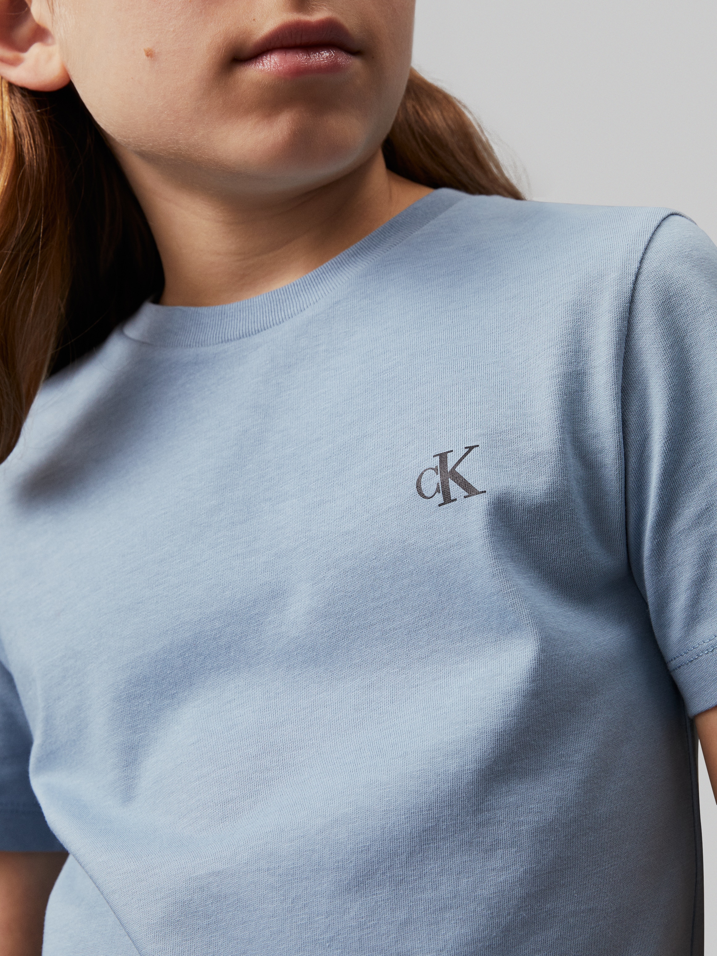 Calvin Klein Jeans T-Shirt »2-PACK MONOGRAM TOP«, für Kinder bis 16 Jahre mit Logoprägung