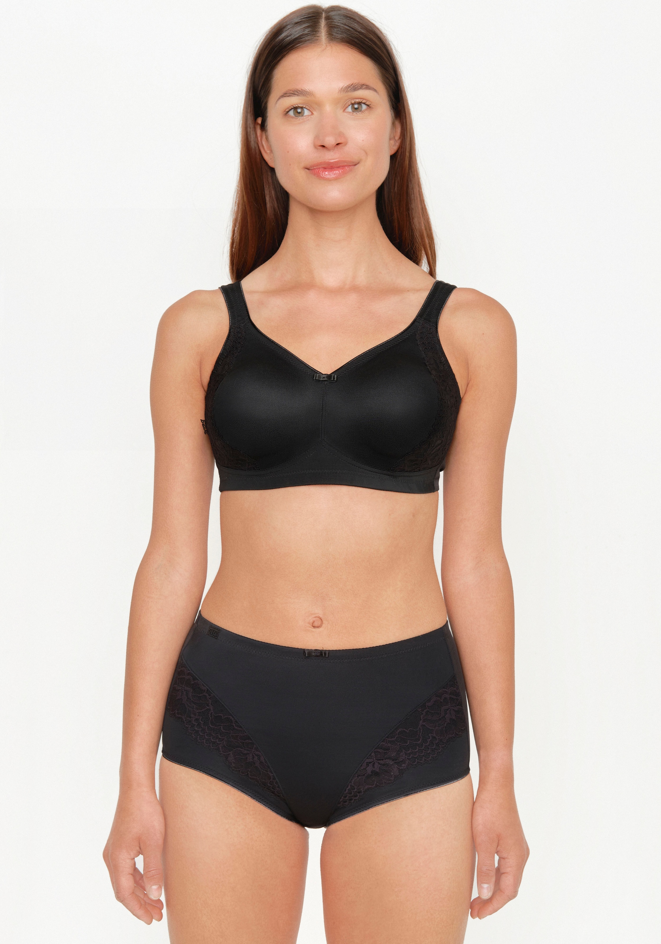 Susa Minimizer-BH »London« vorgeformte Cups, Spitze, blickdicht, elastisch