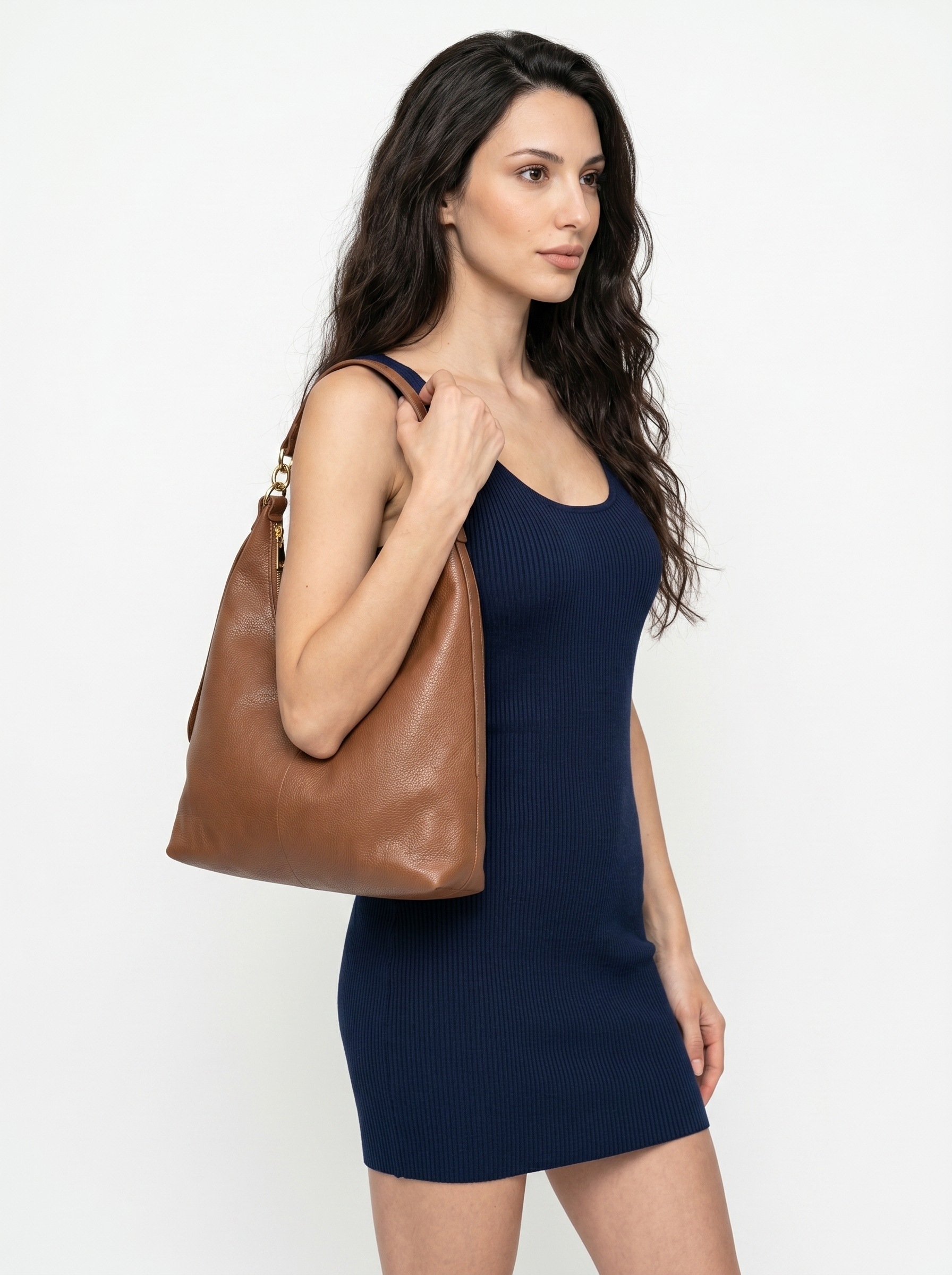 Samantha Look Shopper "SAMANTHA LOOK Damen" Made in Italy, Grosse Handtasche mit Smartphonefach