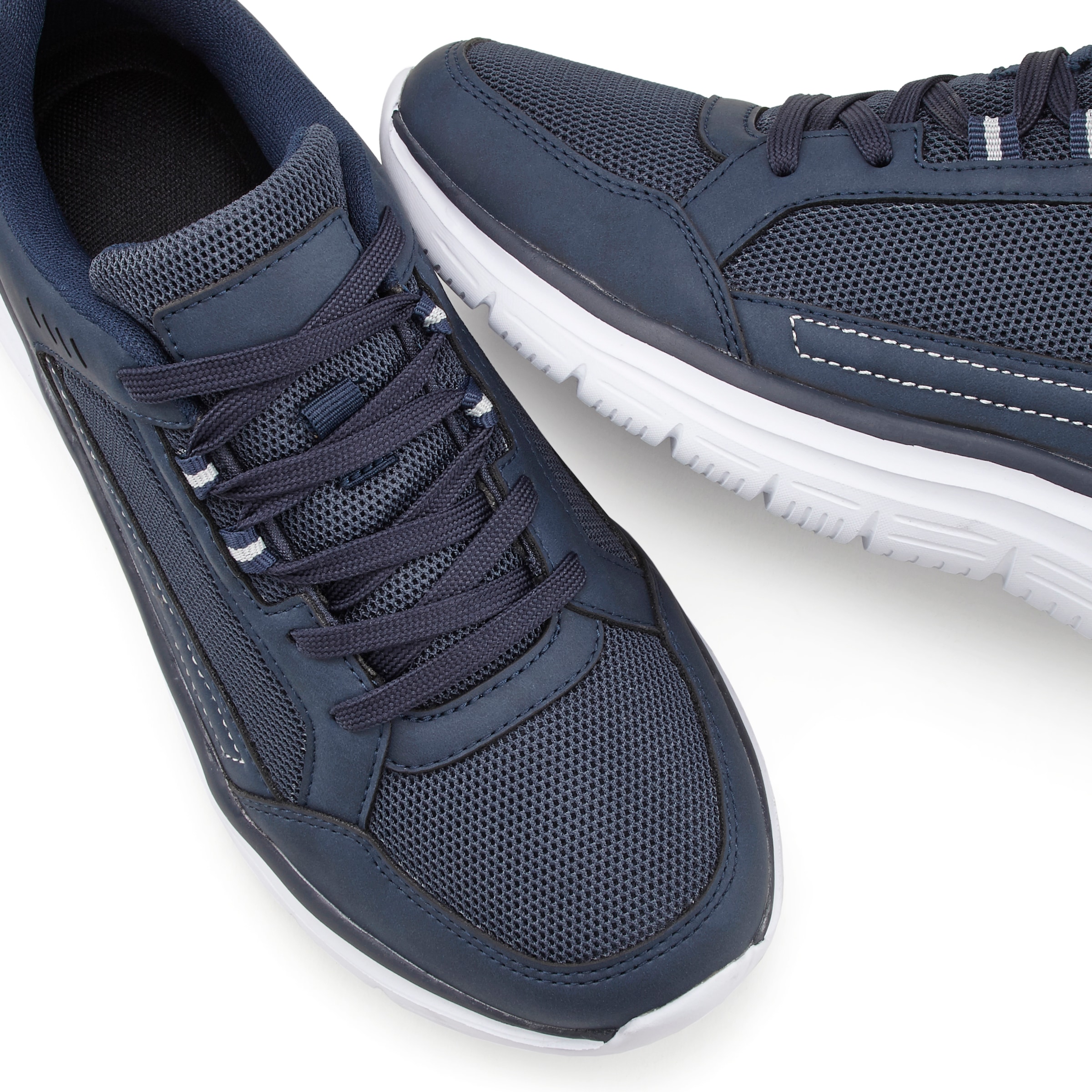 AUTHENTIC LE JOGGER Sneaker, im Material-Mix, Schnürhalbschuhe, Freizeitschuhe, ultraleicht VEGAN