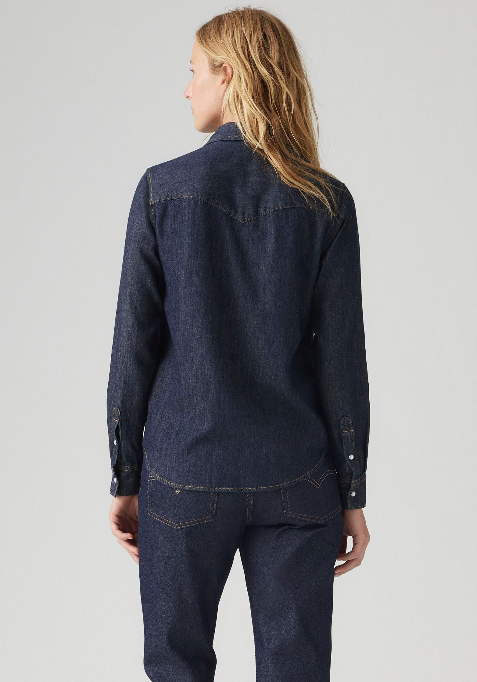 Levi's® Jeansbluse »ESSENTIAL WESTERN«, mit Brusttaschen mit Druckknöpfen