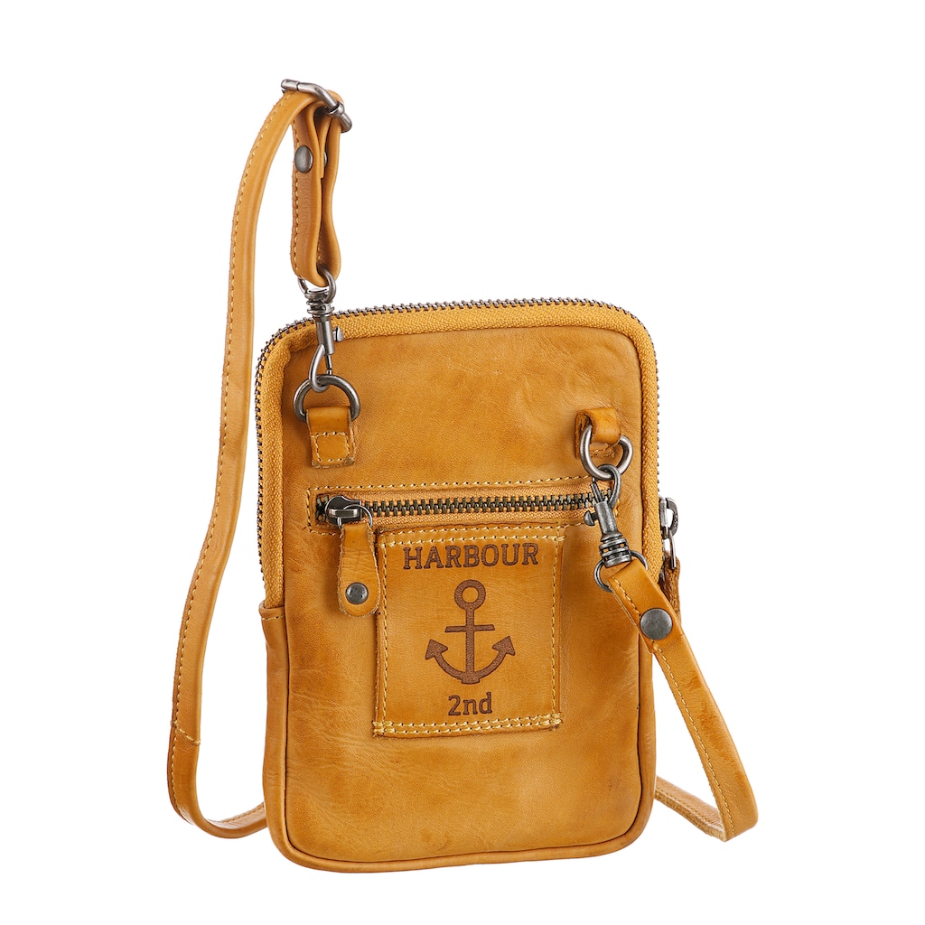 HARBOUR 2nd Mini Bag »Benita«, aus griffigem Leder mit typischen Marken-Anker-Label