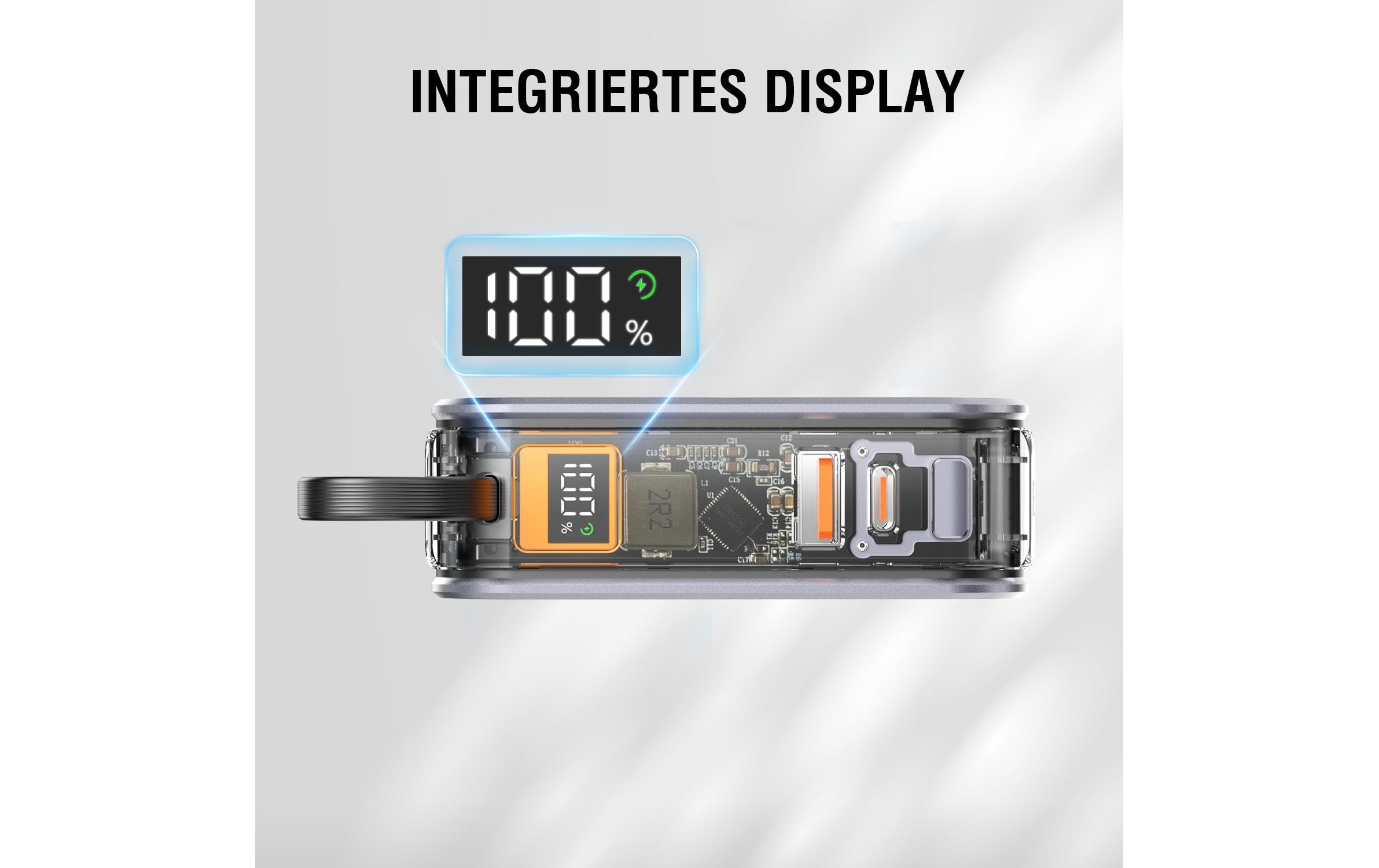 4smarts Powerbank »3in1 Hybrid Charger Lucid 10000 mAh«