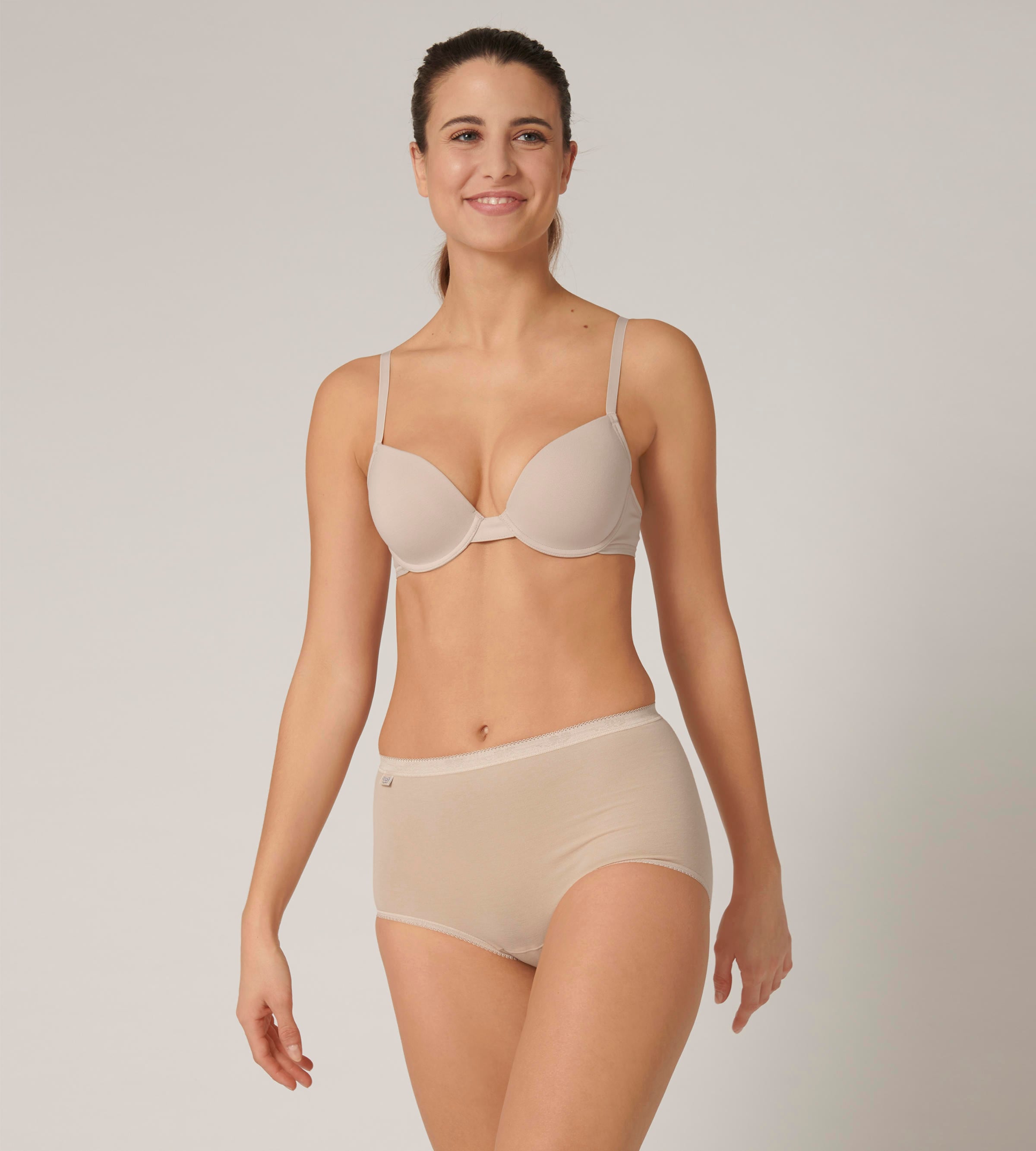 sloggi Slip »Basic+ Maxi 2P«, (2er Pack), perfekter Sitz