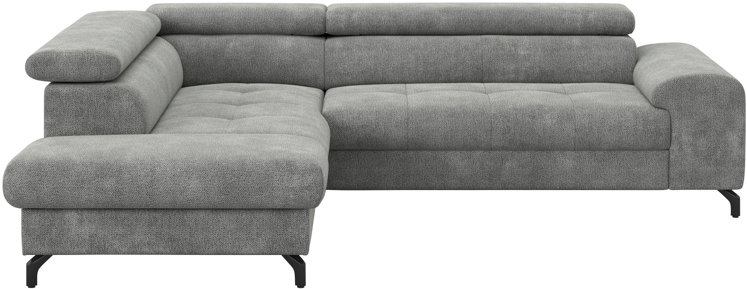 COTTA Ecksofa »Aura L-Form«, mit Schlaffunktion, Bettkasten und Kopfteilverstellung