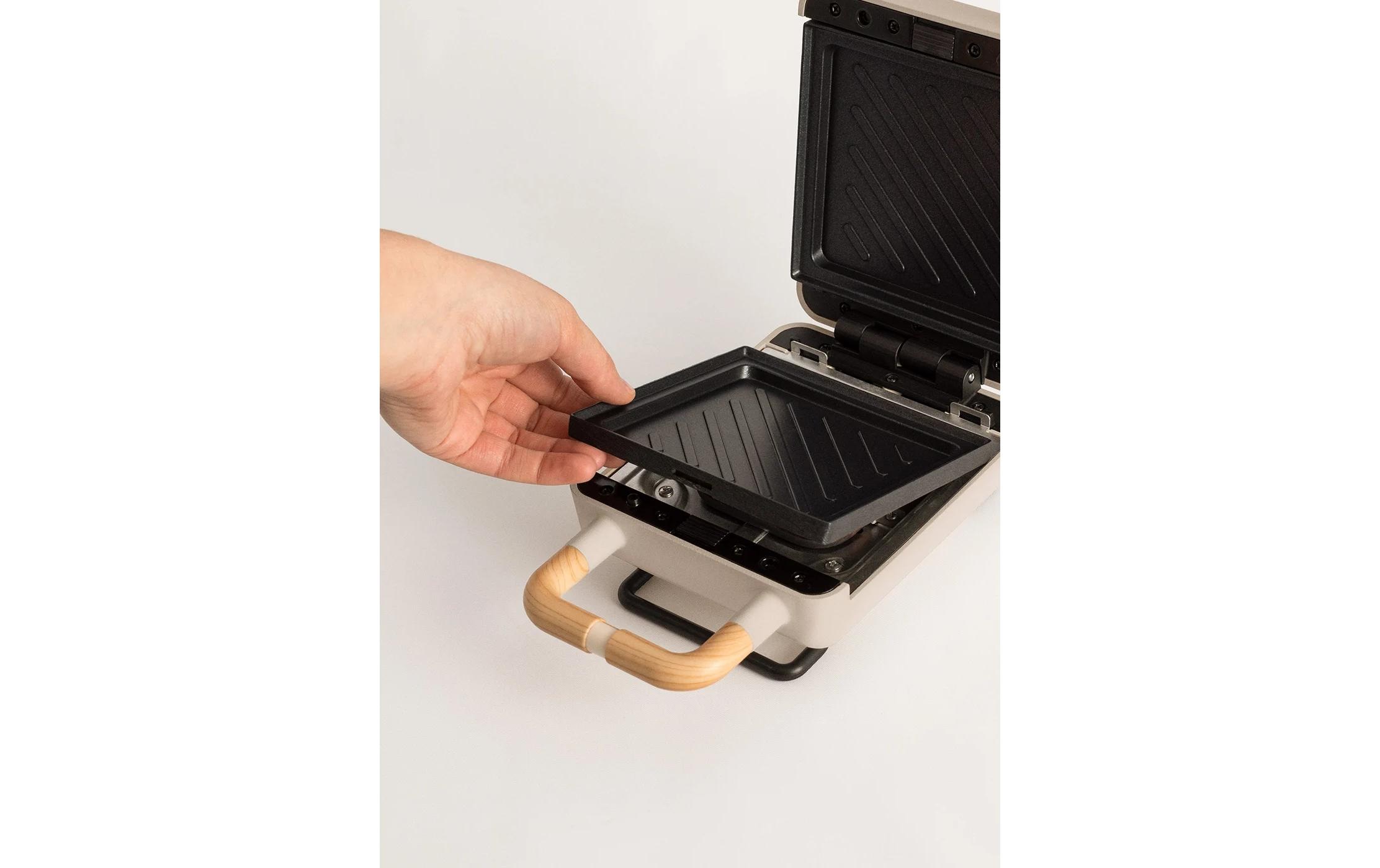 Waffeleisen »Create Stone 2 in 1 Compact«, 800 W