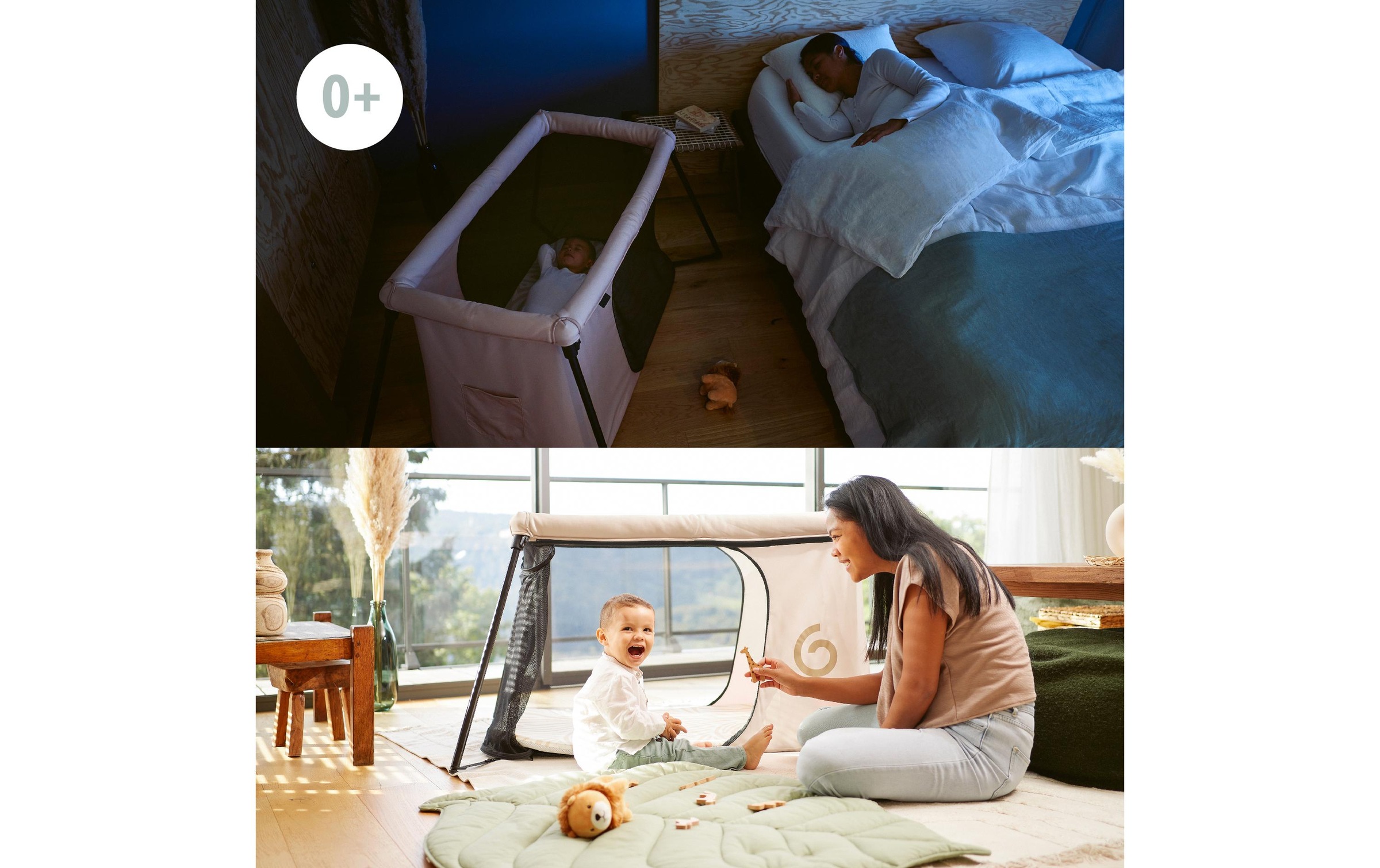 BABYMOOV Baby-Reisebett »Moov & Sleep Sandstone«