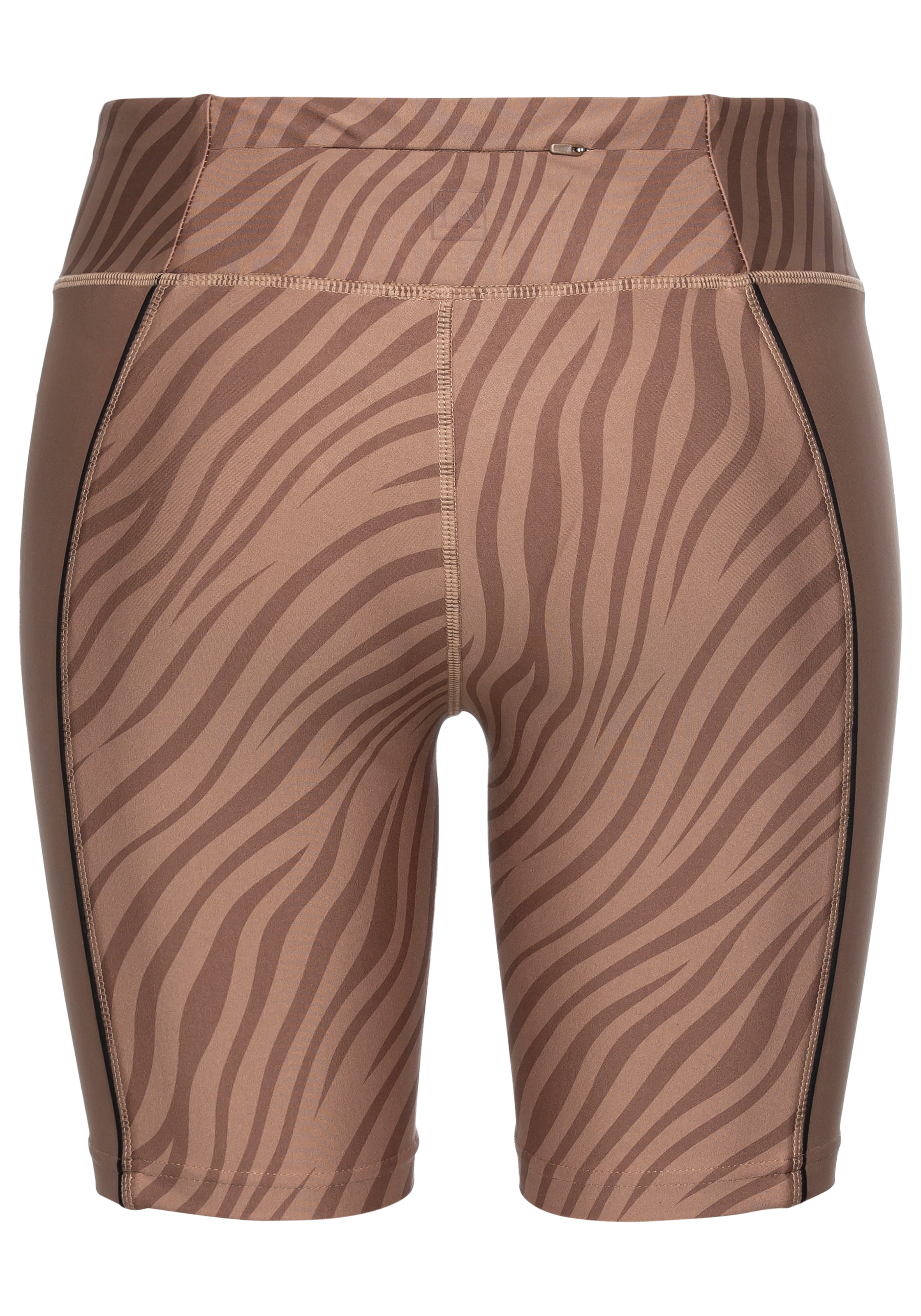 LASCANA ACTIVE Shorts »- Sportshorts, Kurze Hose«, mit dezentem Zebramuster