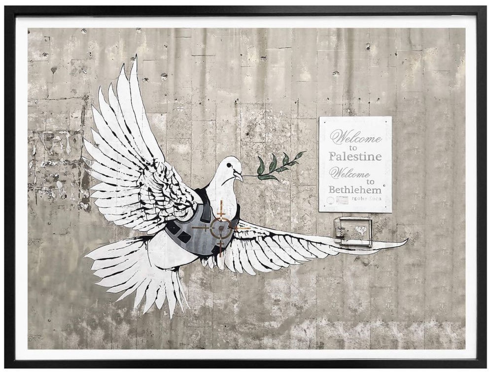 Wall-Art Poster »Banksy Wandposter Graffiti«, Poster, Die St.), Graffiti, kaufen | Friedenstaube Wandbild, online Bild, Jelmoli-Versand (1