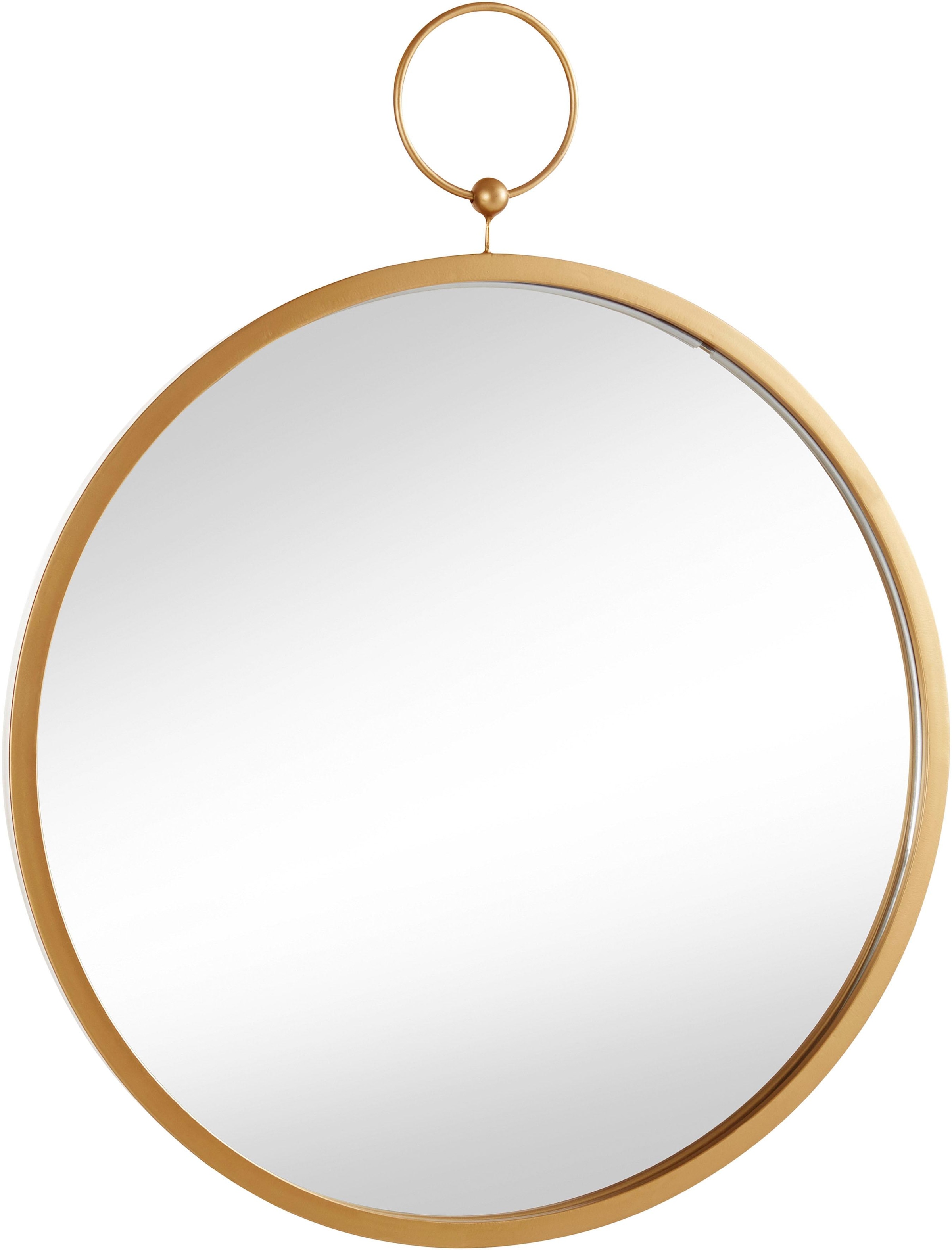 Leonique Dekospiegel, Dekospiegel, Wandspiegel, rund, Ø 61 cm, Rahmen aus  Metall, goldfarben online shoppen | Jelmoli-Versand