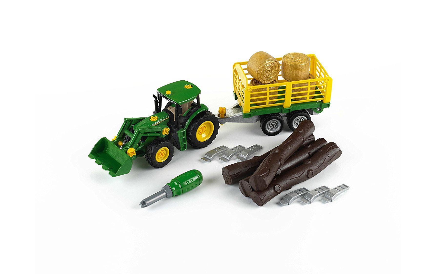 Spielzeug-Traktor »Klein-Toys John Deere Traktor mit Anhänger«, (Set)