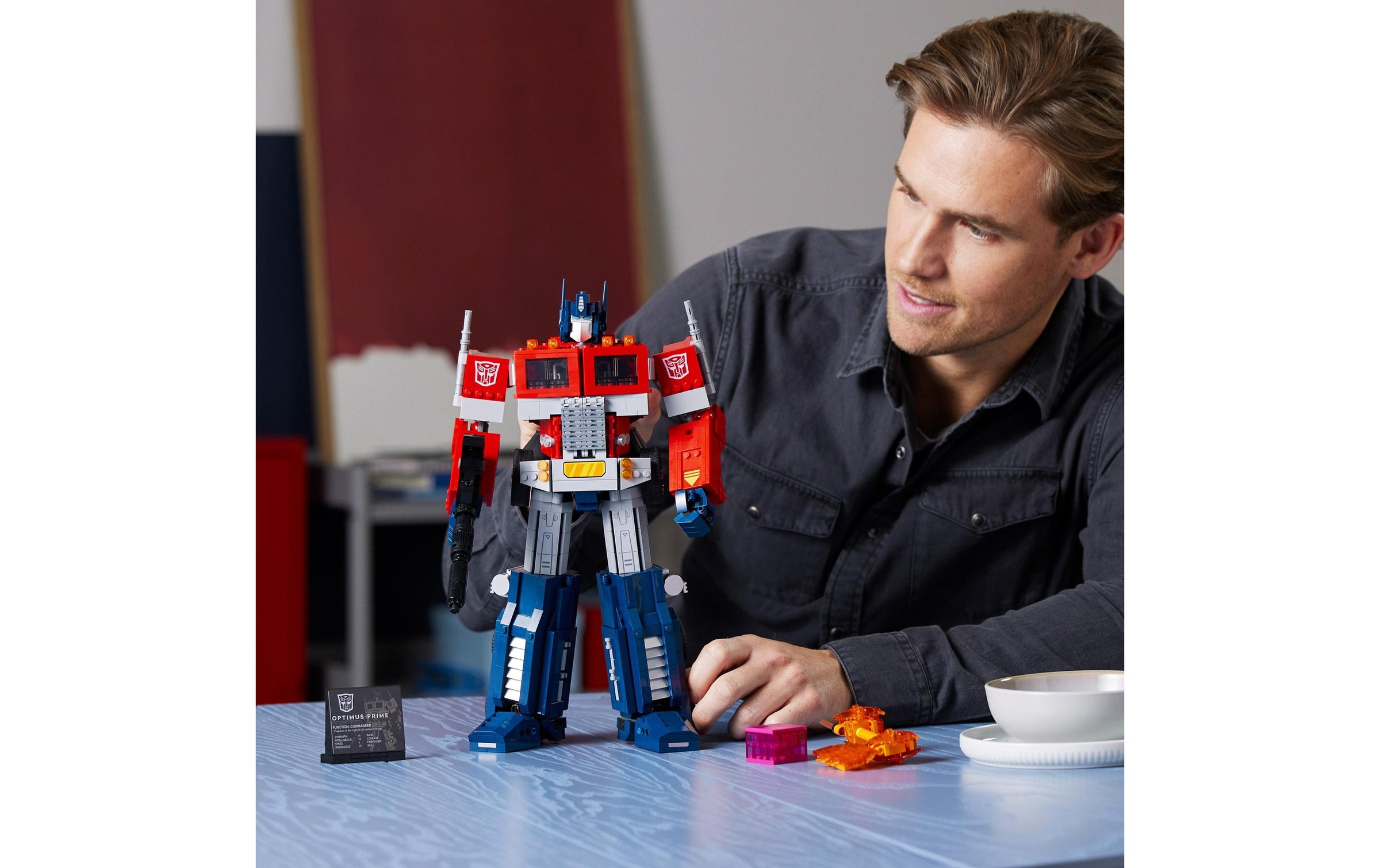 LEGO® Konstruktionsspielsteine »LEGO Icons Optimus Prime«, (1508 St.)