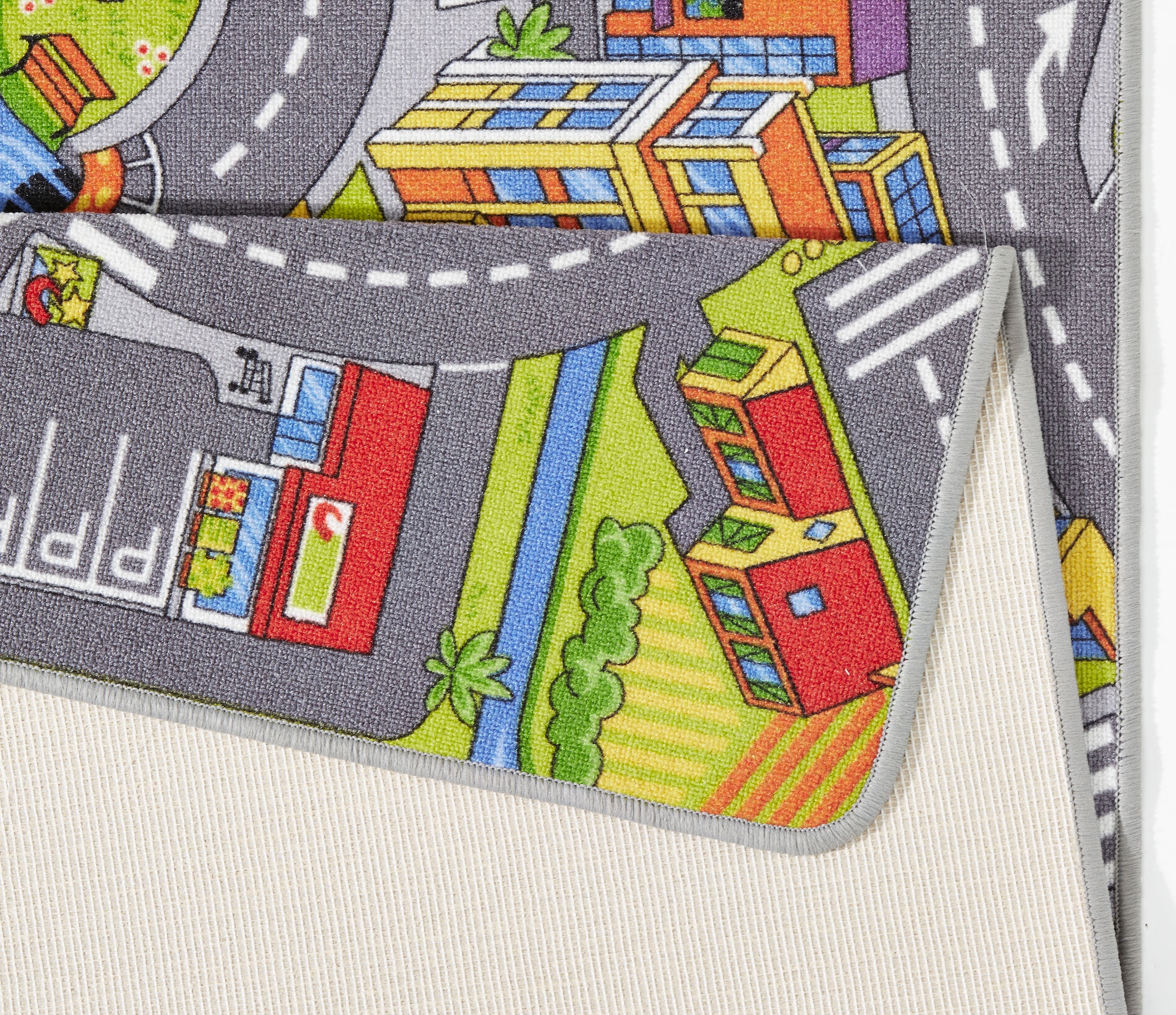 HANSE Home Kinderteppich »Smart City«, rechteckig, Kurzflor, Kinderteppich, Rutschfest, Spielteppich, Kinderzimmer