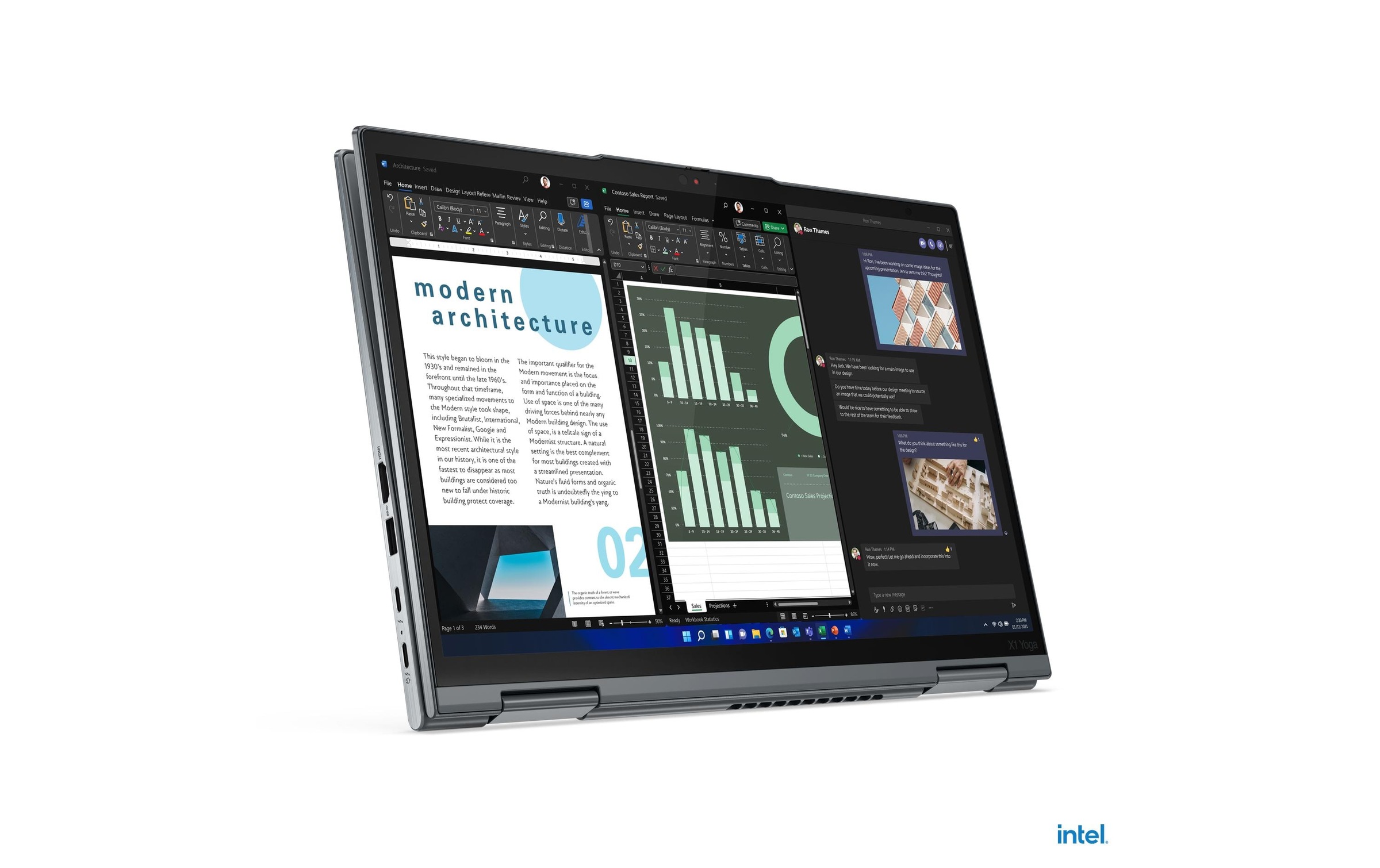 Lenovo Convertible Notebook »X1Y G7, i7-1255U, W11-P DG«, 35,42 cm, / 14 Zoll, Intel, Core i7, Iris Xe Graphics, 512 GB SSD