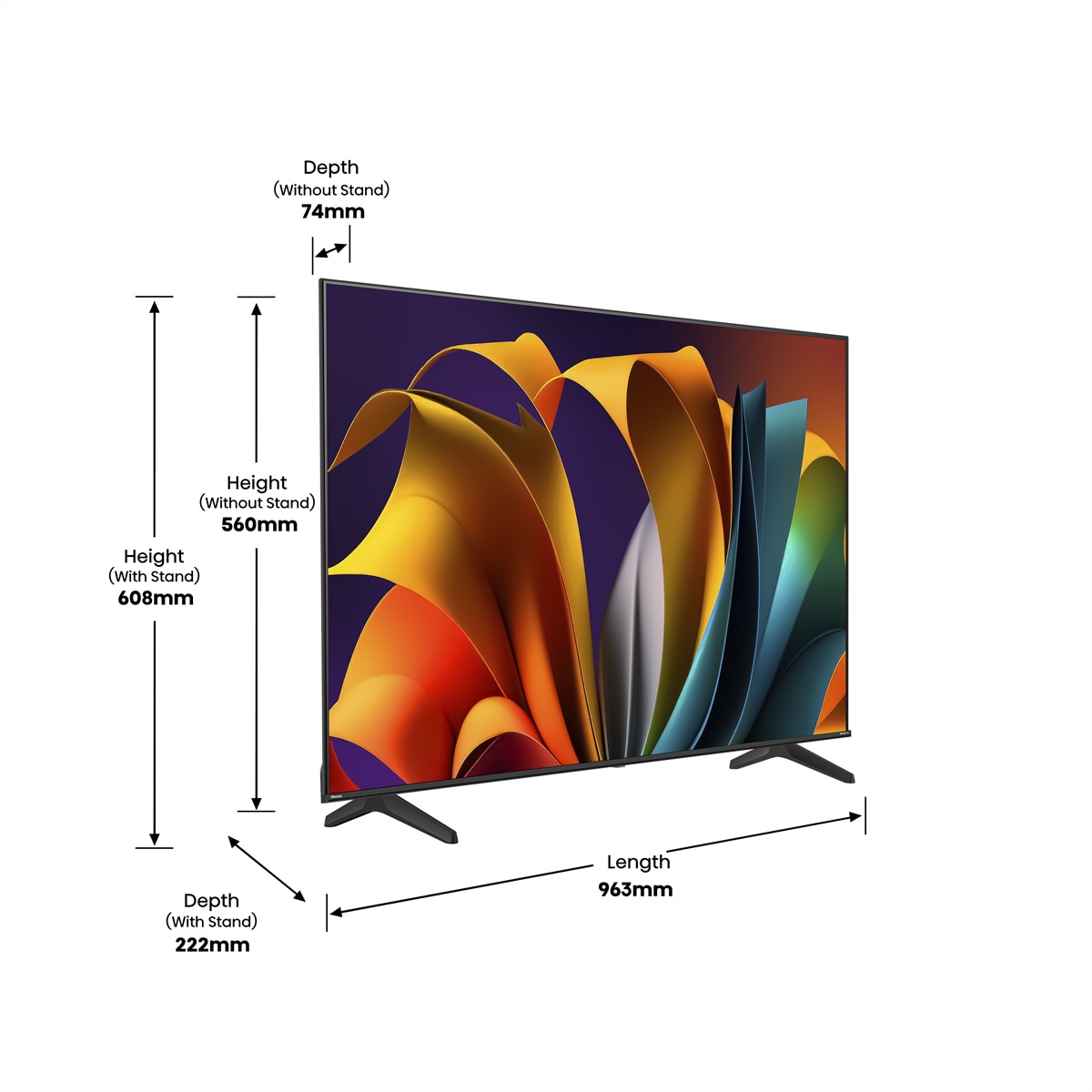 Hisense LED-Fernseher »43A6N«, UHD