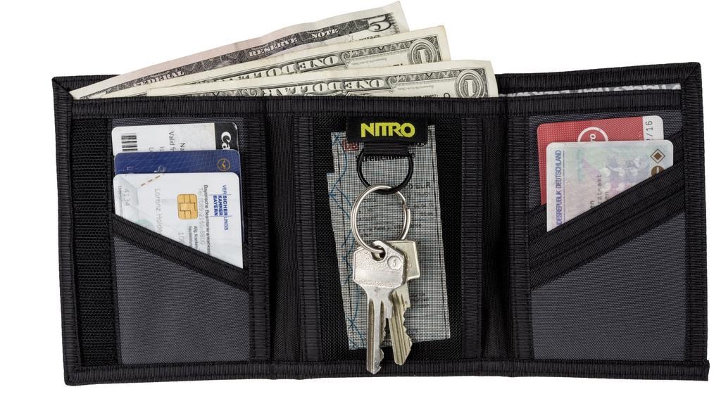 NITRO Geldbörse »Wallet«, Geldbeutel, Wallet, Portmonaie, Etui für Scheine und Münzen