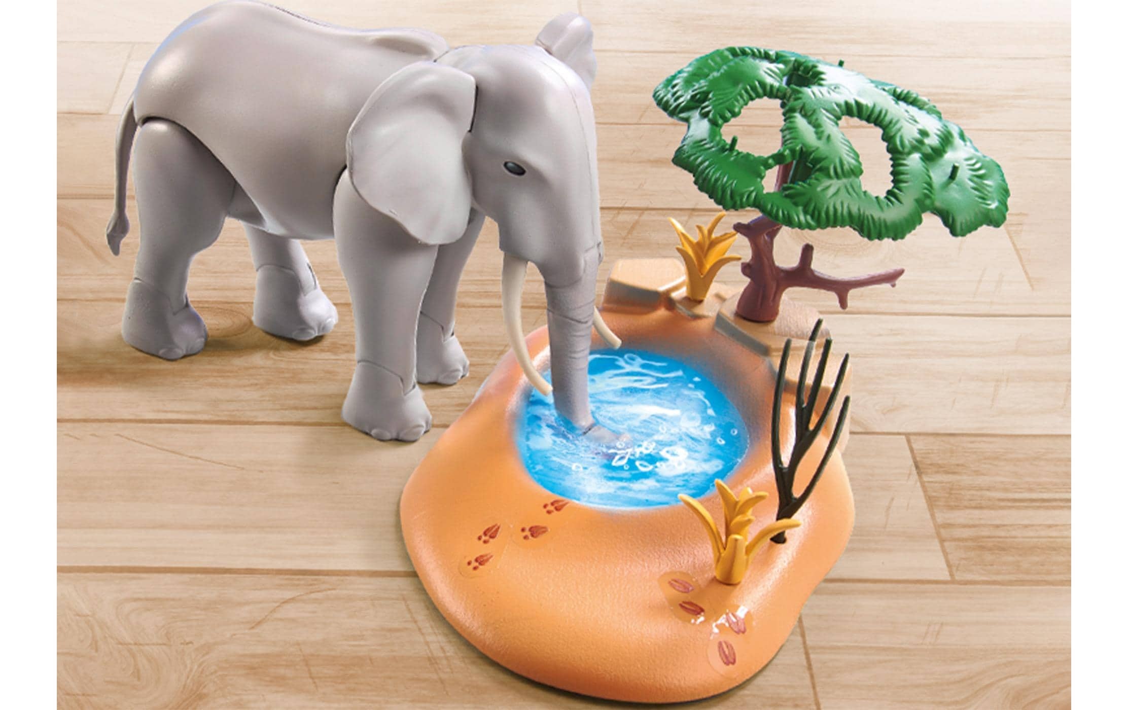 Playmobil® Spielbausteine »Wiltopia Spritztour zum Wasserloch 71294«, (35 St.)