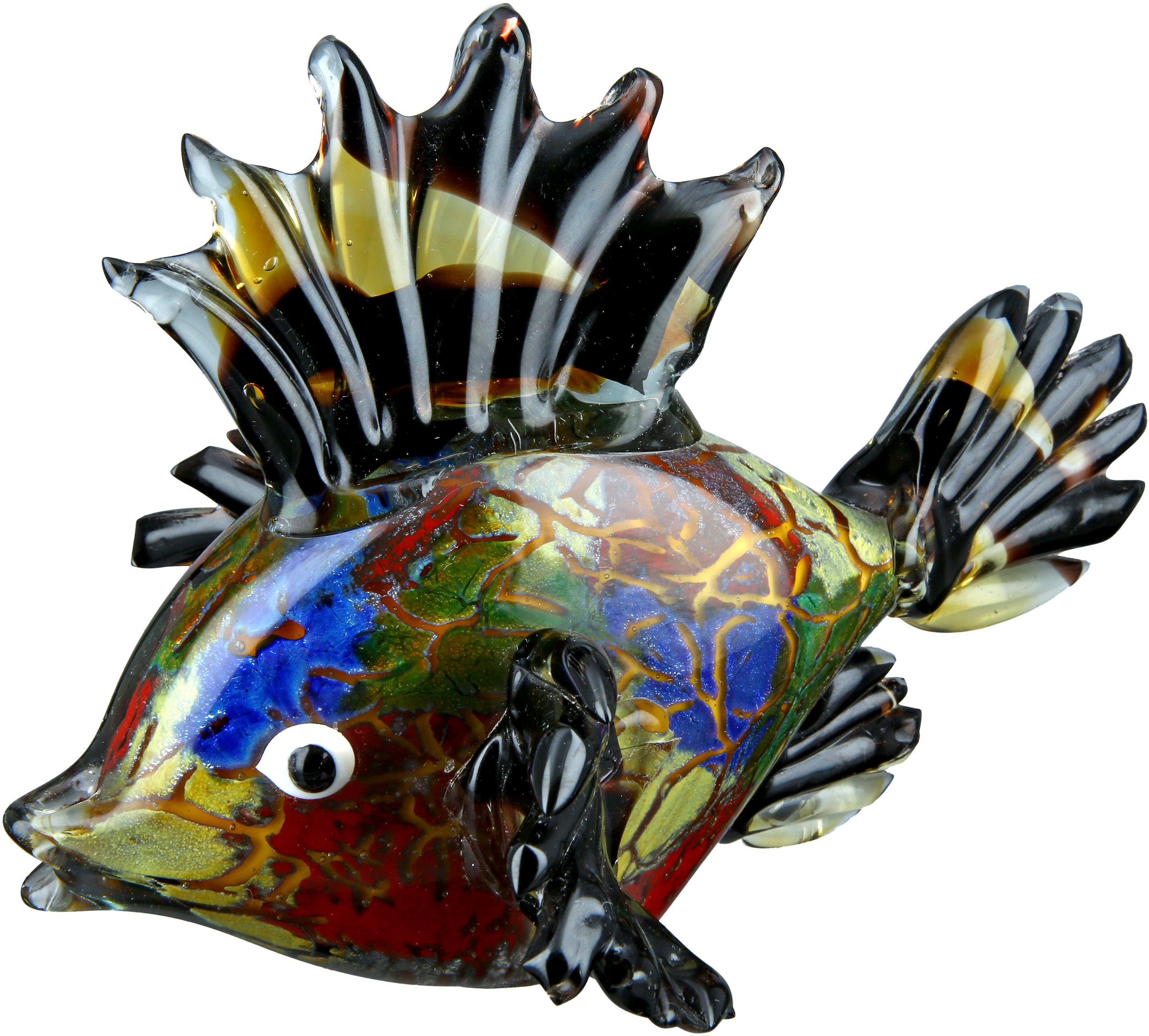by Tierfigur shoppen Casablanca | Gilde Jelmoli-Versand farblich »Glas Fisch«, durchgefärbt online