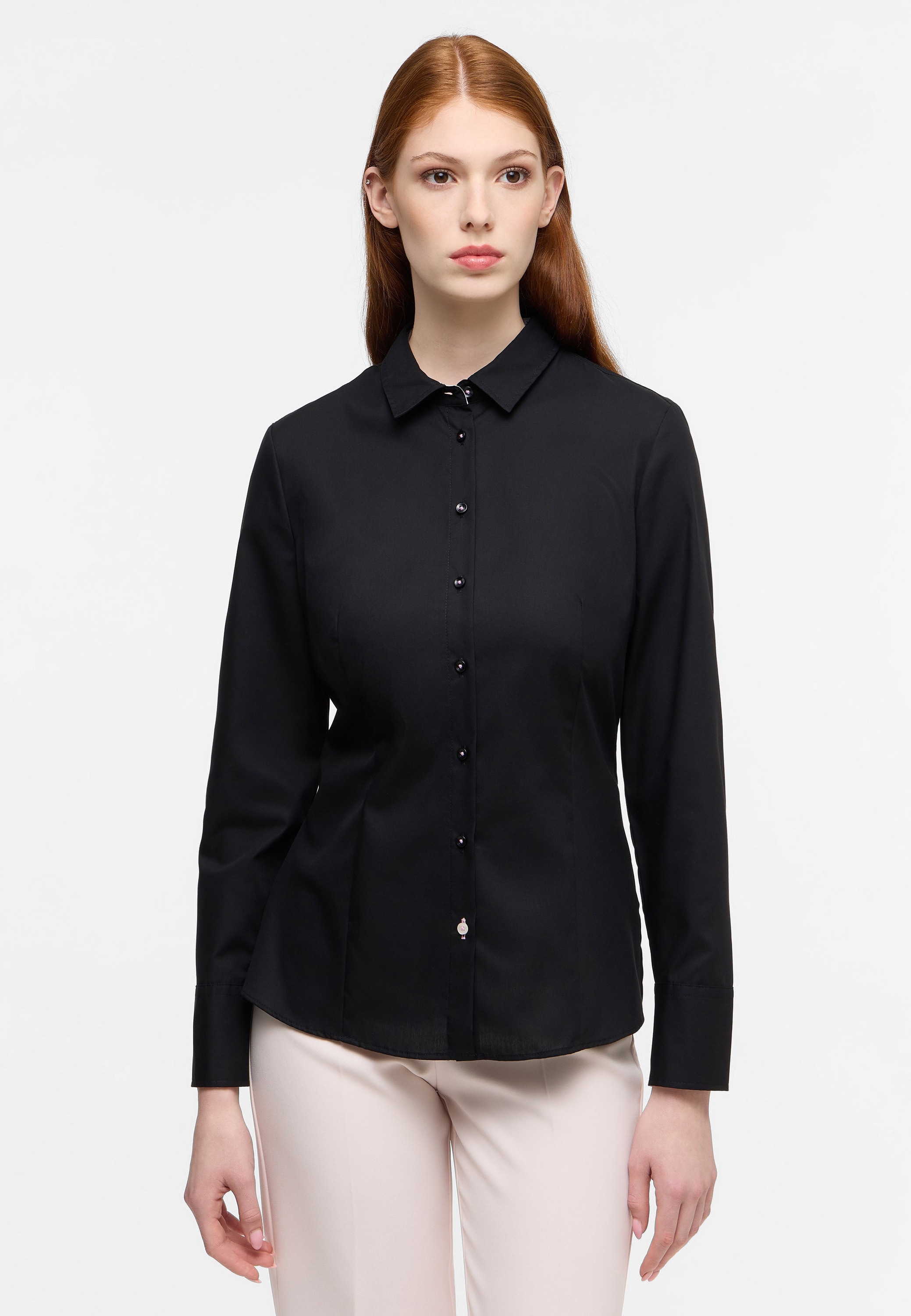 Eterna Hemdbluse »FITTED« NON IRON (bügelfrei)